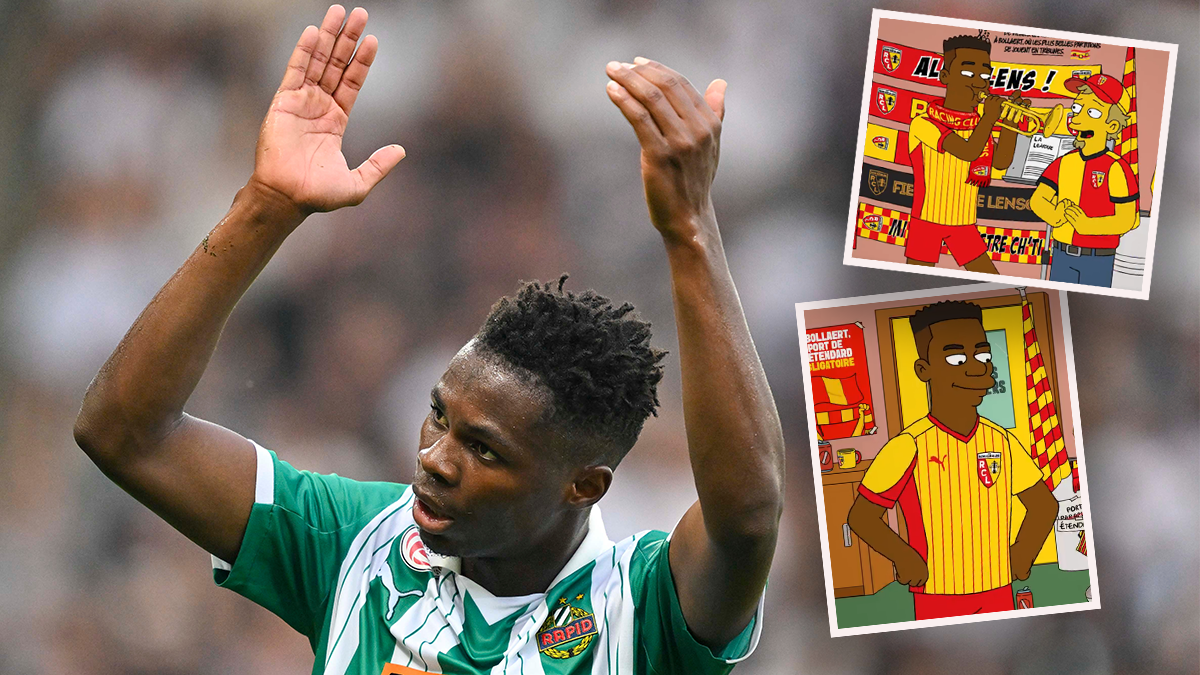 Heute.at - Sangare geht! Neuer Klub zeigt ihn in Simpsons-Stil