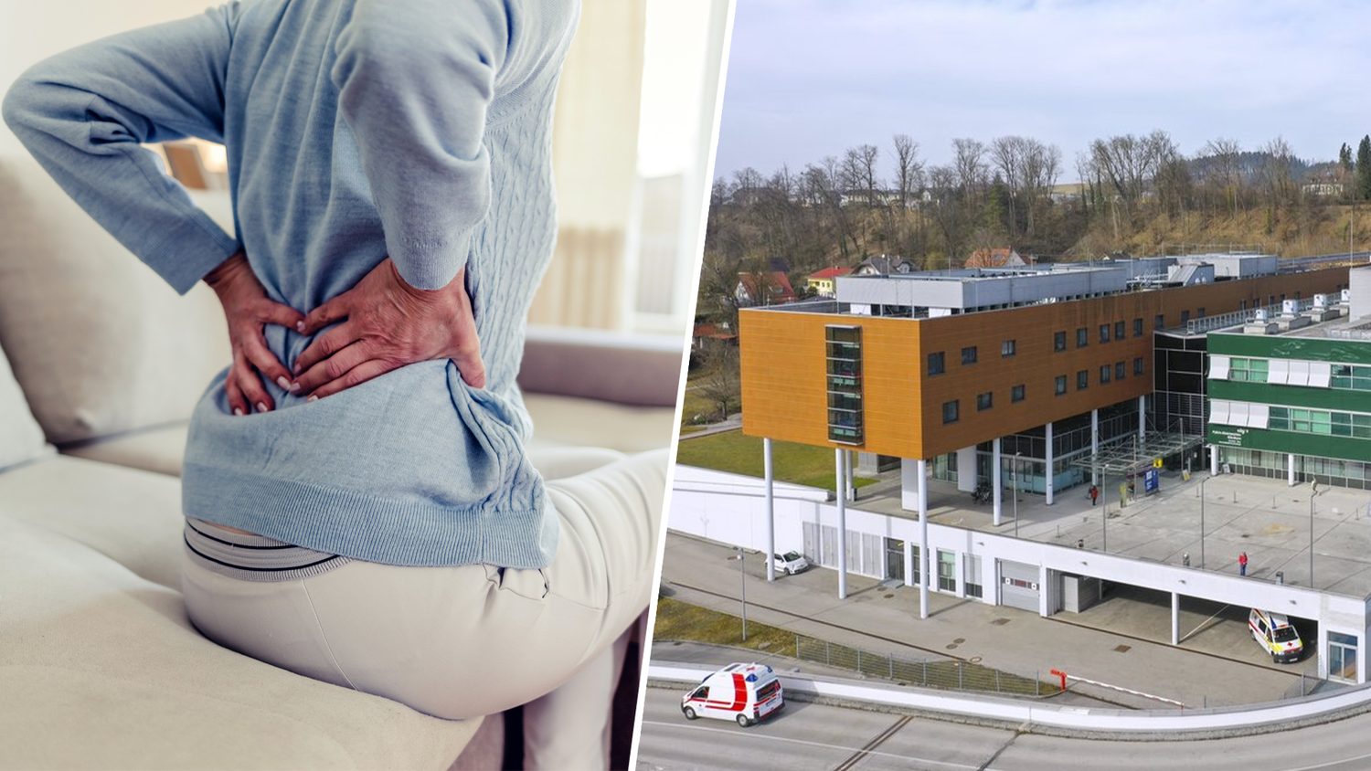 Auf Anraten eines Arztes wandte sich das Paar wegen einer Hüft-OP an das Spital in Steyr.