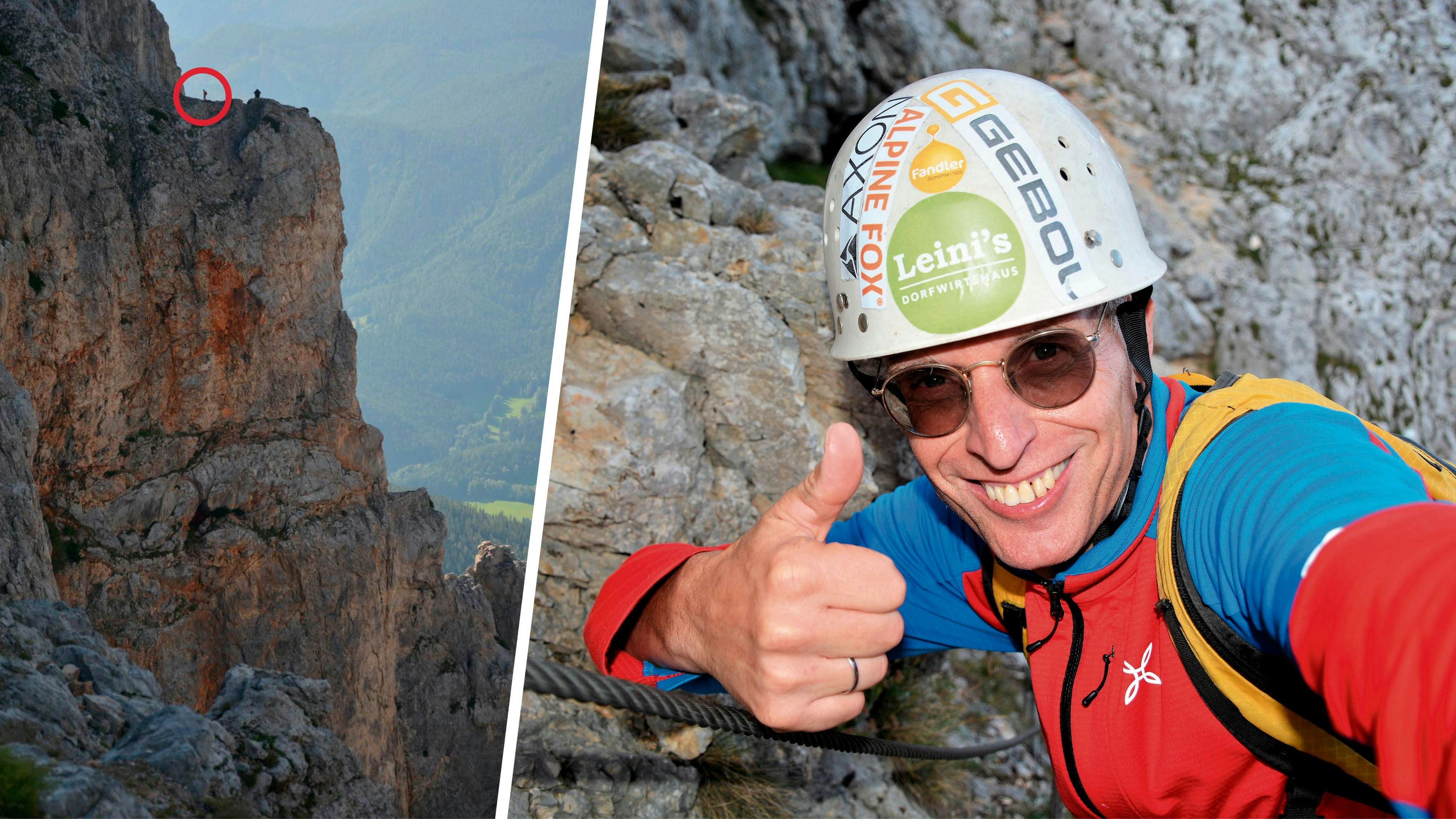 Heute.at - Wow – Mann schafft 17 Klettersteige an einem Tag