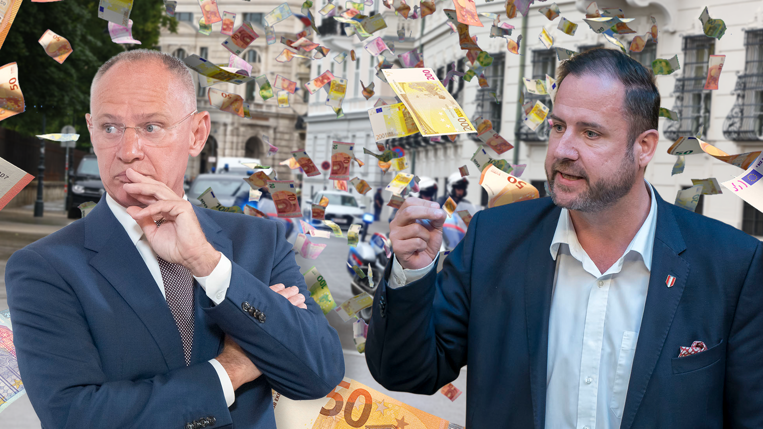 FPÖ-Generalsekretär Christian Hafenecker kritisiert Innenminister Gerhard Karner scharf. 