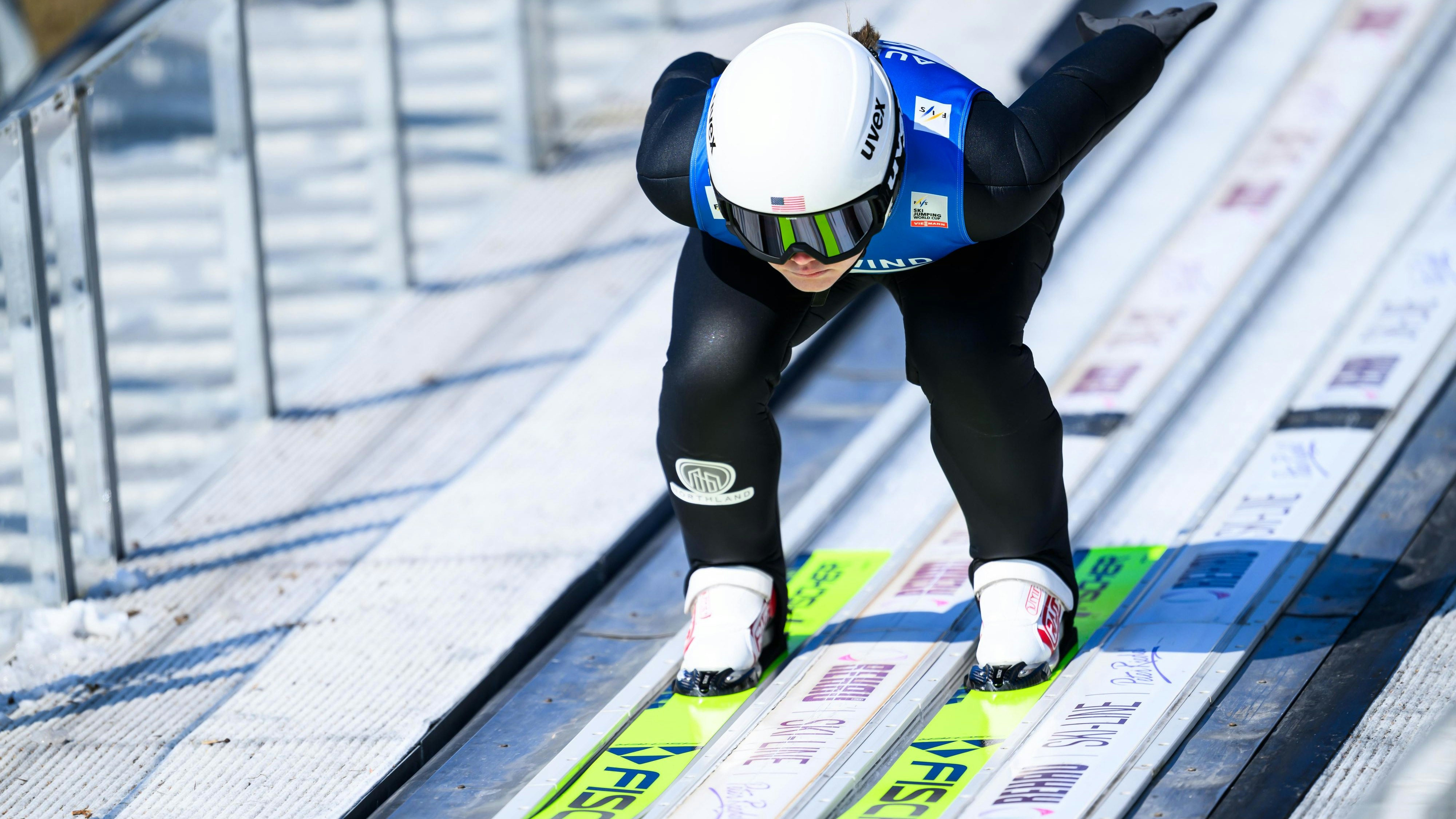 Die US-Springerin Paige Jones kritisierte den Ski-Weltverband FIS. 