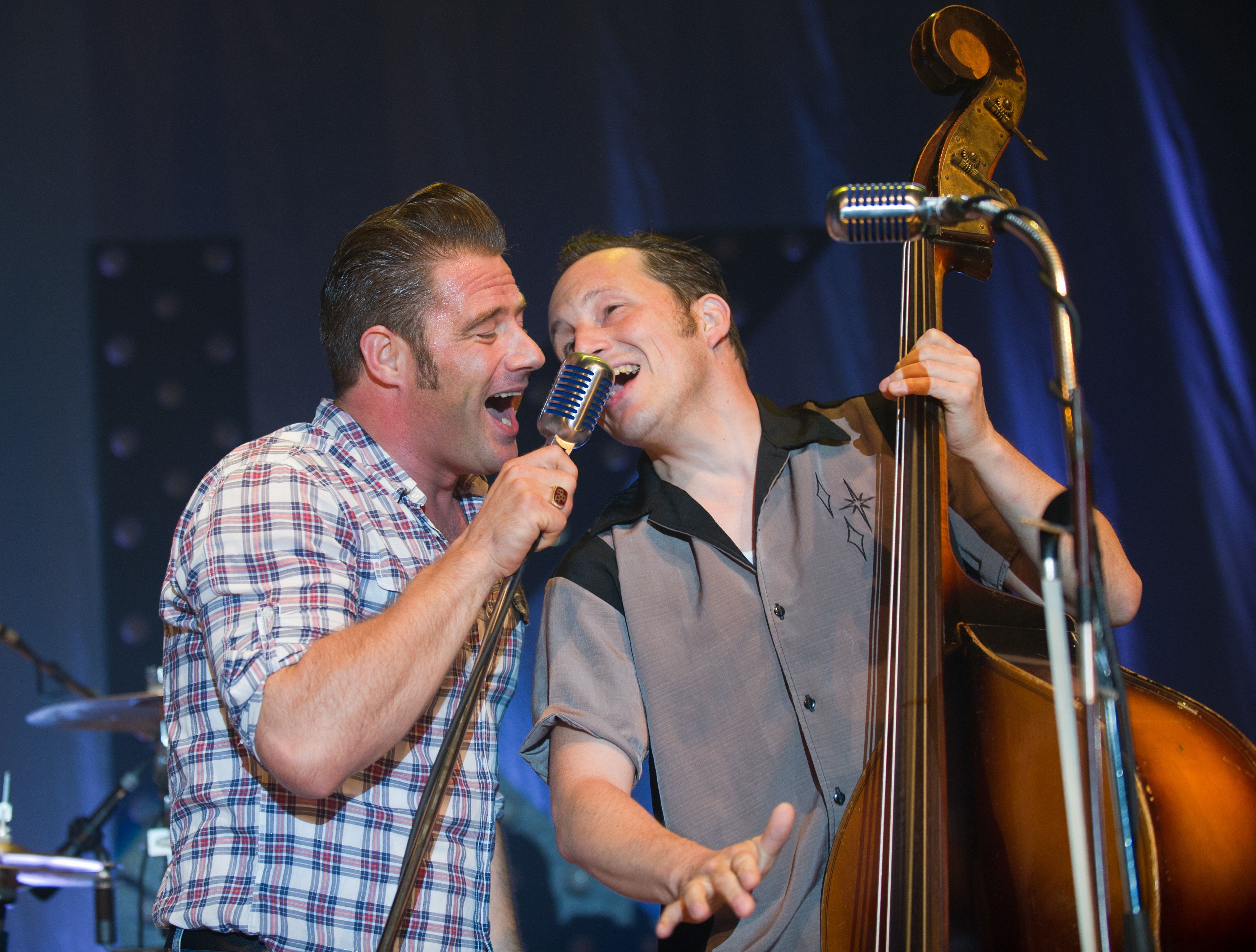 <strong>Dick Brave & The Backbeats</strong> spielen beim Zeltfestival Ruhr, 2012.
