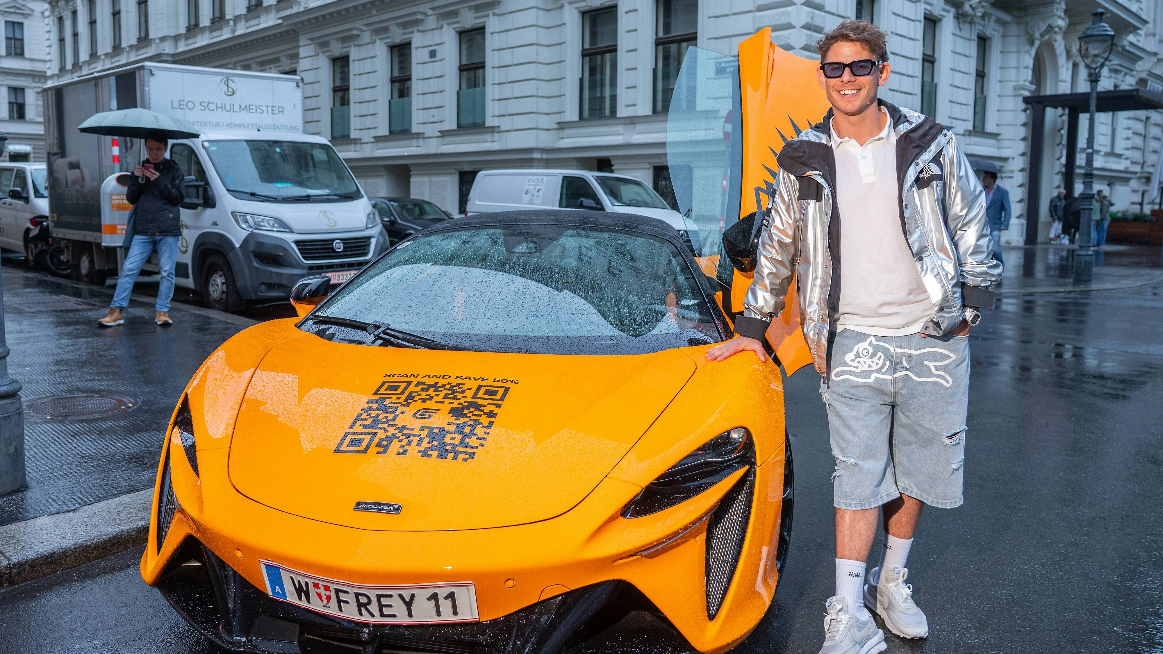 Heute.at - Nach Socken-Drama jetzt 25.000-Euro-Schaden am McLaren!