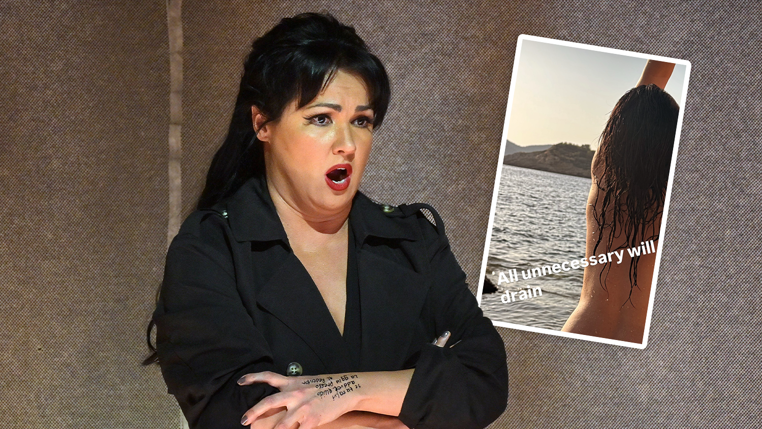 Anna Netrebko lässt die Hüllen fallen.