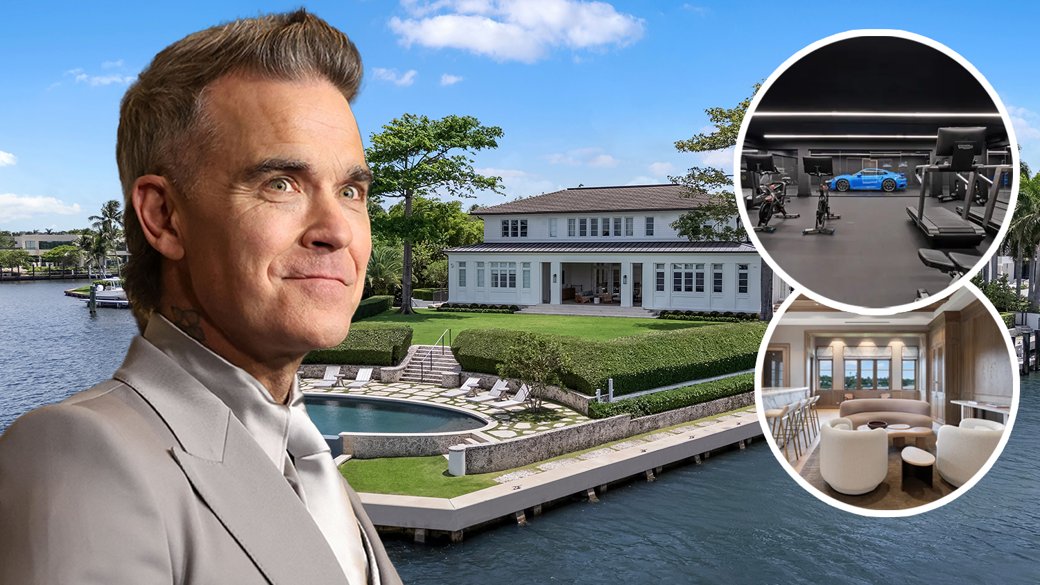Robbie Williams hat sich in Florida ein neues Zuhause gegönnt.