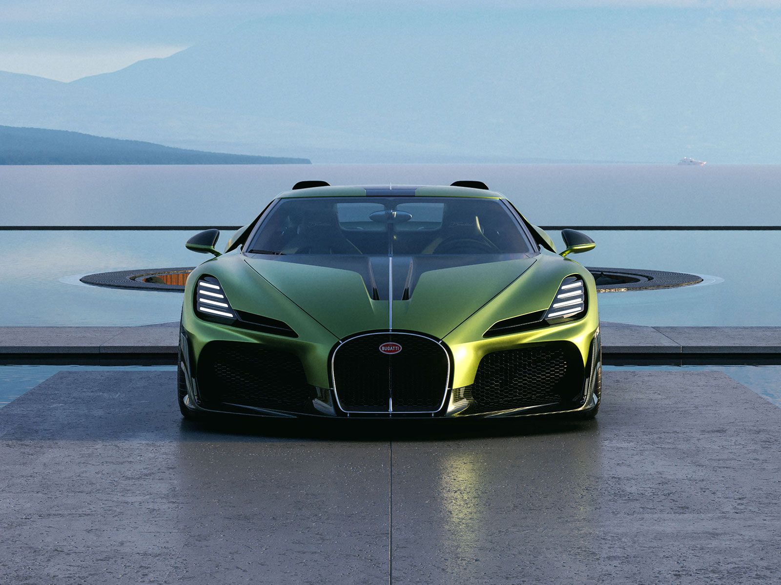 Auch Bugattis legendärer W16-Motor ist an Bord.