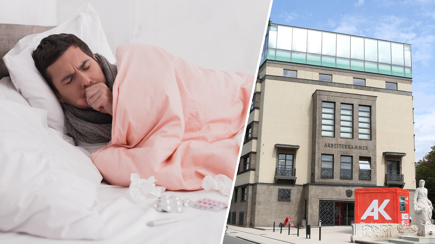 Der Mann wollte sich nur krankschreiben lassen, wurde aber von allen kontaktierten Ärzten abgewiesen. Die Arbeiterkammer kritisiert das System. (Symbolbild)