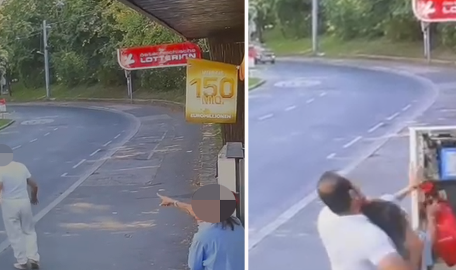 Heute.at - Schockmoment! Kunde überfällt Wiener Trafikantin