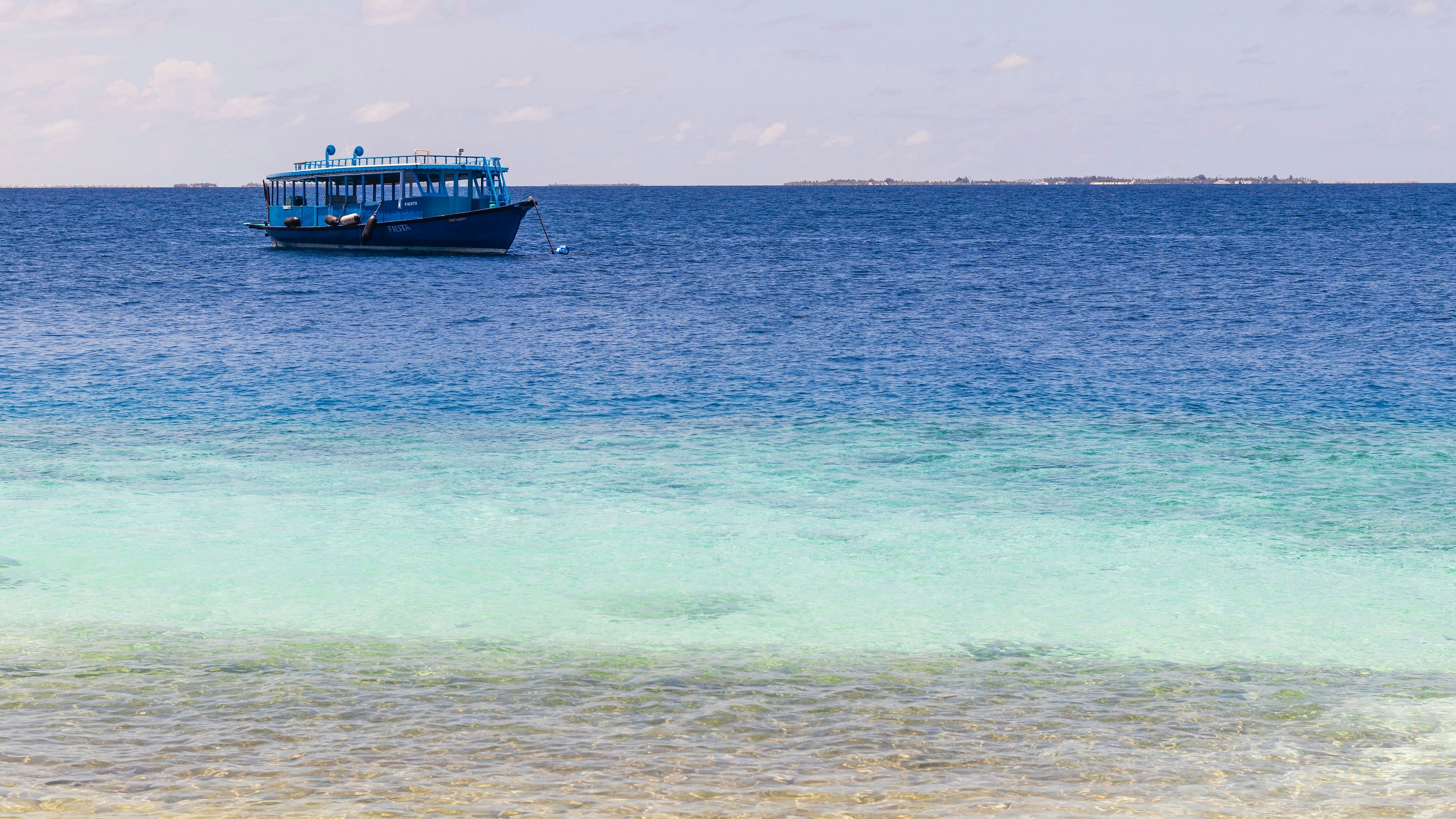 Blautöne entspannen uns – sowohl Körper als auch Geist.
