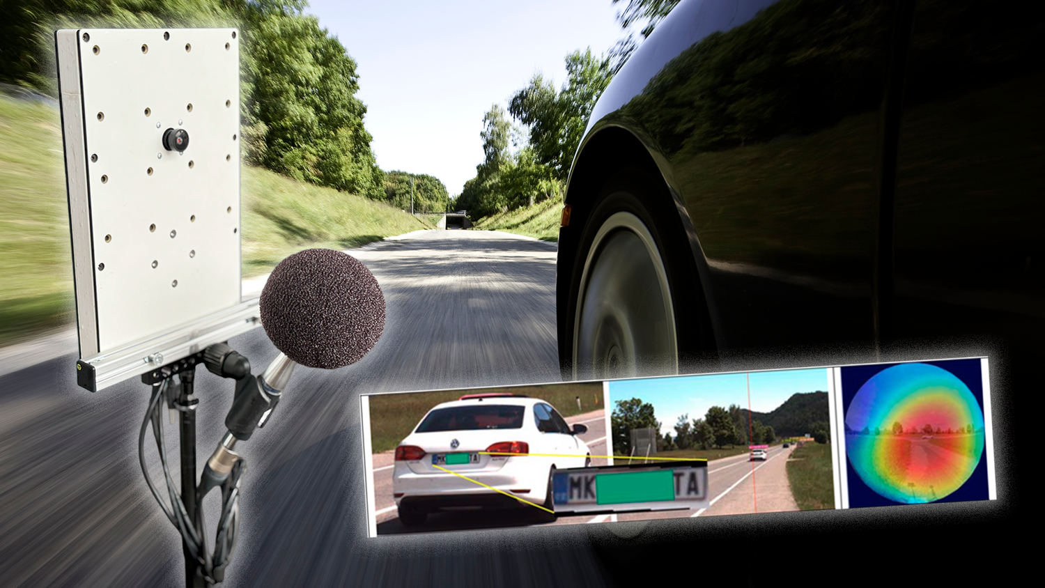 Heute.at - Österreich-Premiere! Erstmals Lärmblitzer im Einsatz