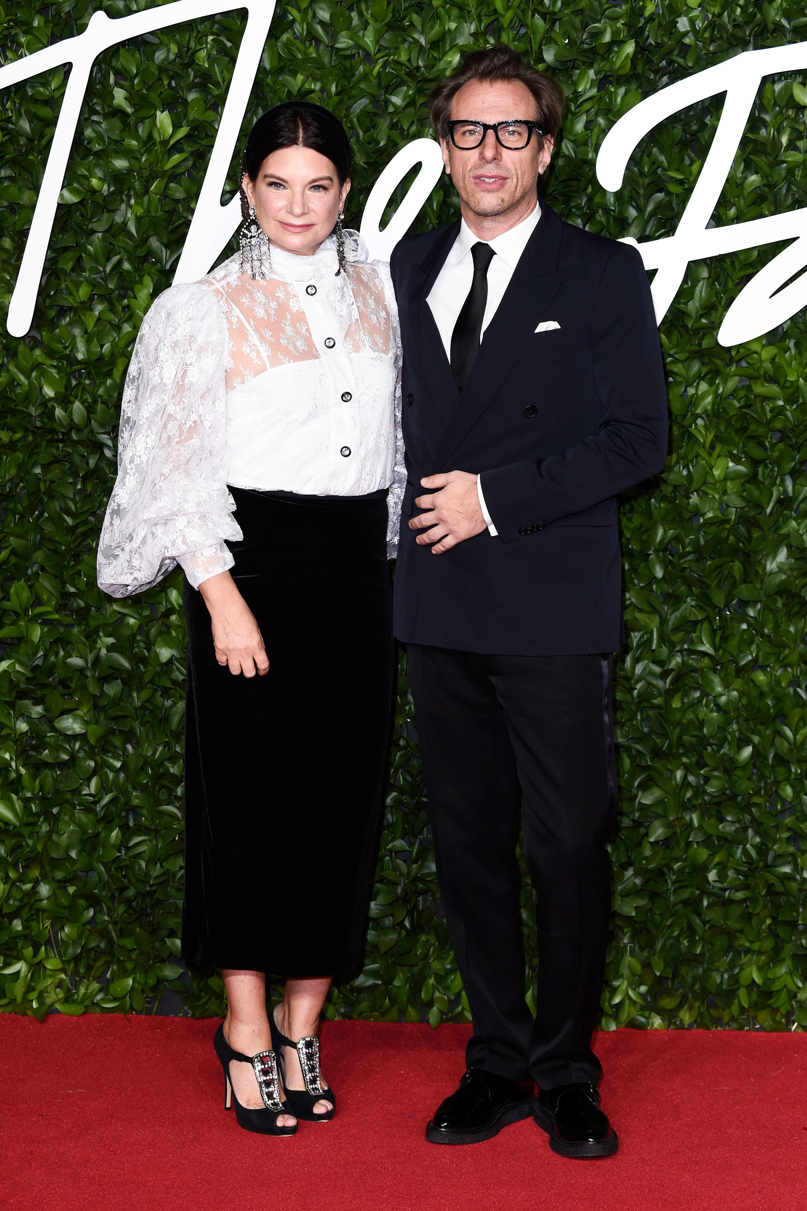 Natalie Massenet mit Erik Torstenssen bei der Verleihung der Fashion Awards 2019 in der Royal Albert Hall in London: Sechs Jahre später geht es bei der Scheidung um knapp 90 Millionen Euro, die er von ihrem Vermögen abgezweigt haben soll.