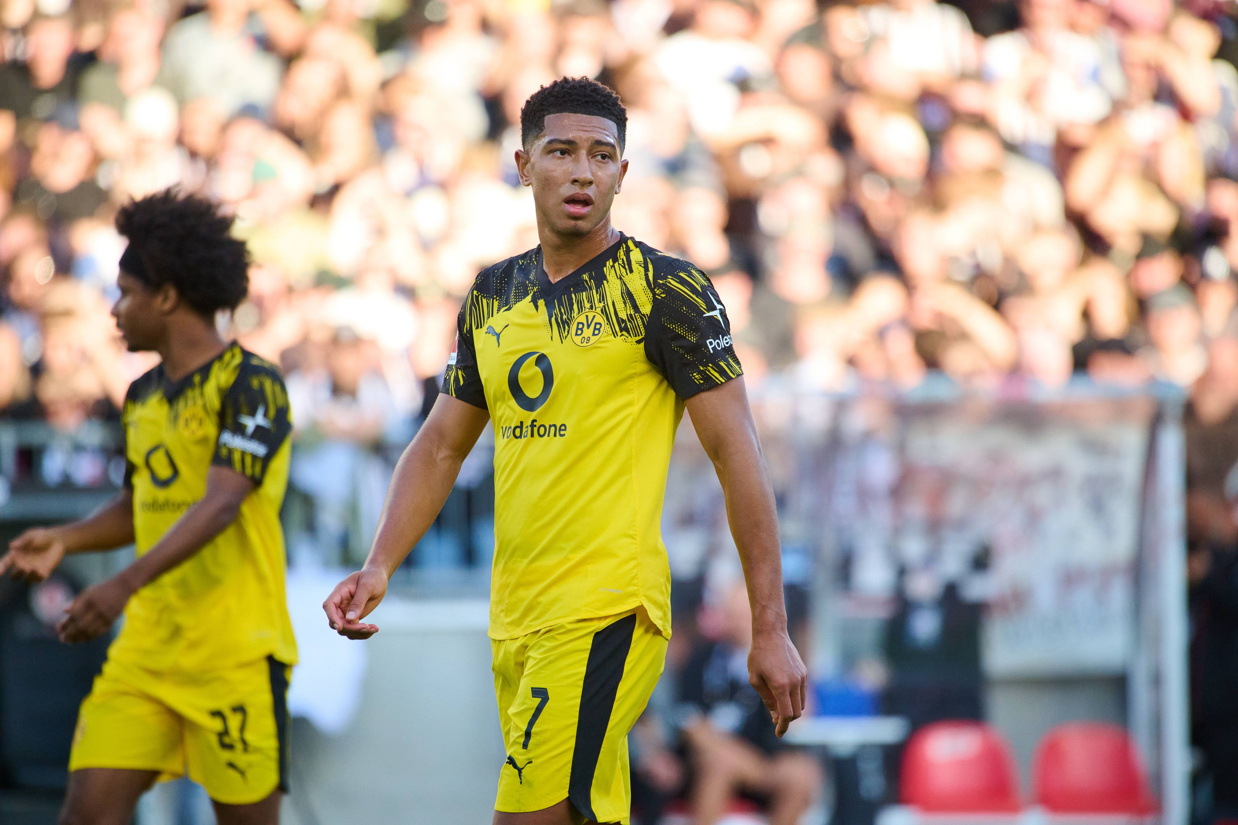 Jobe Bellingham absolvierte gegen St. Pauli sein erstes Bundesliga-Spiel. 