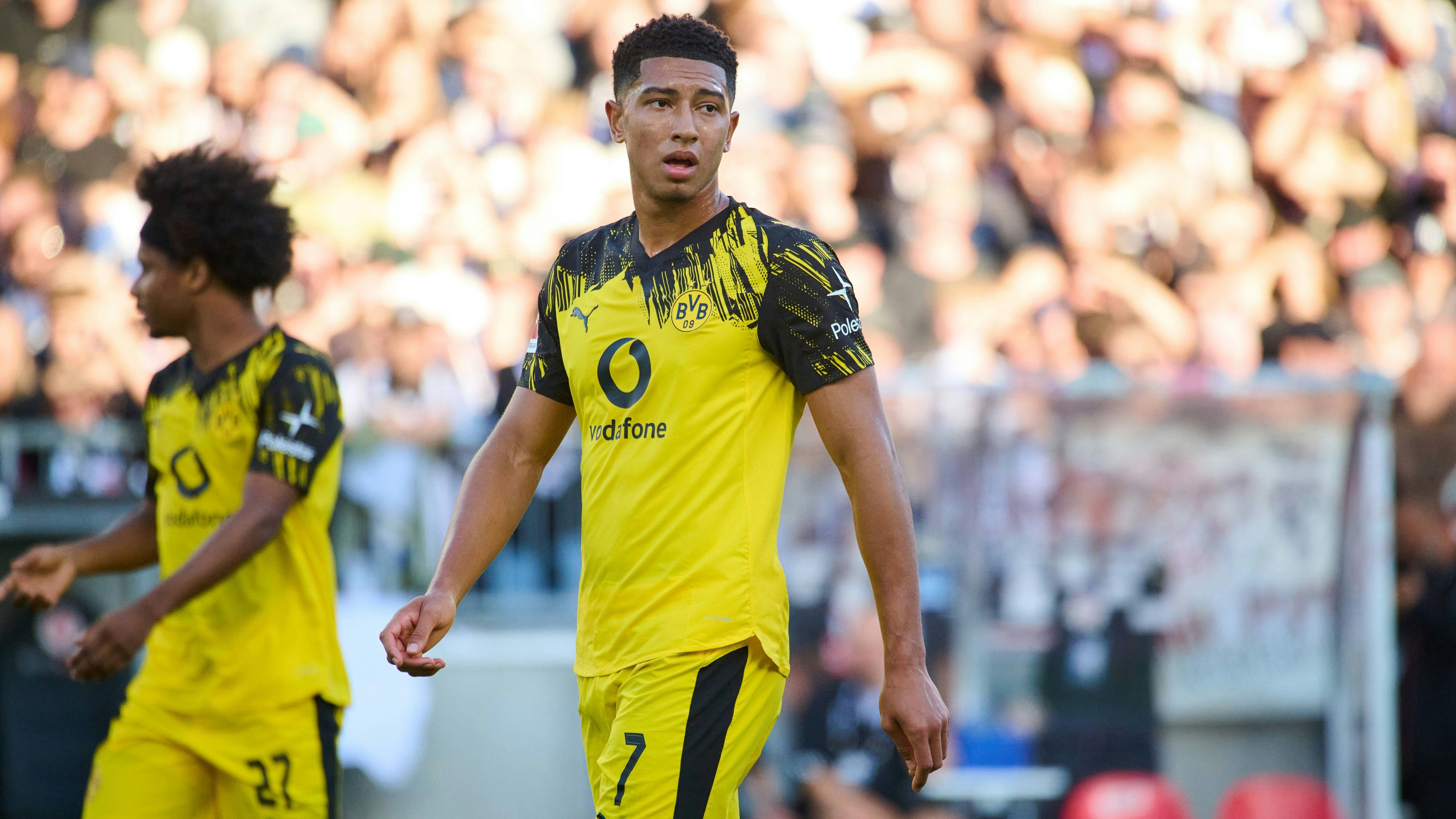 Jobe Bellingham absolvierte gegen St. Pauli sein erstes Bundesliga-Spiel. 