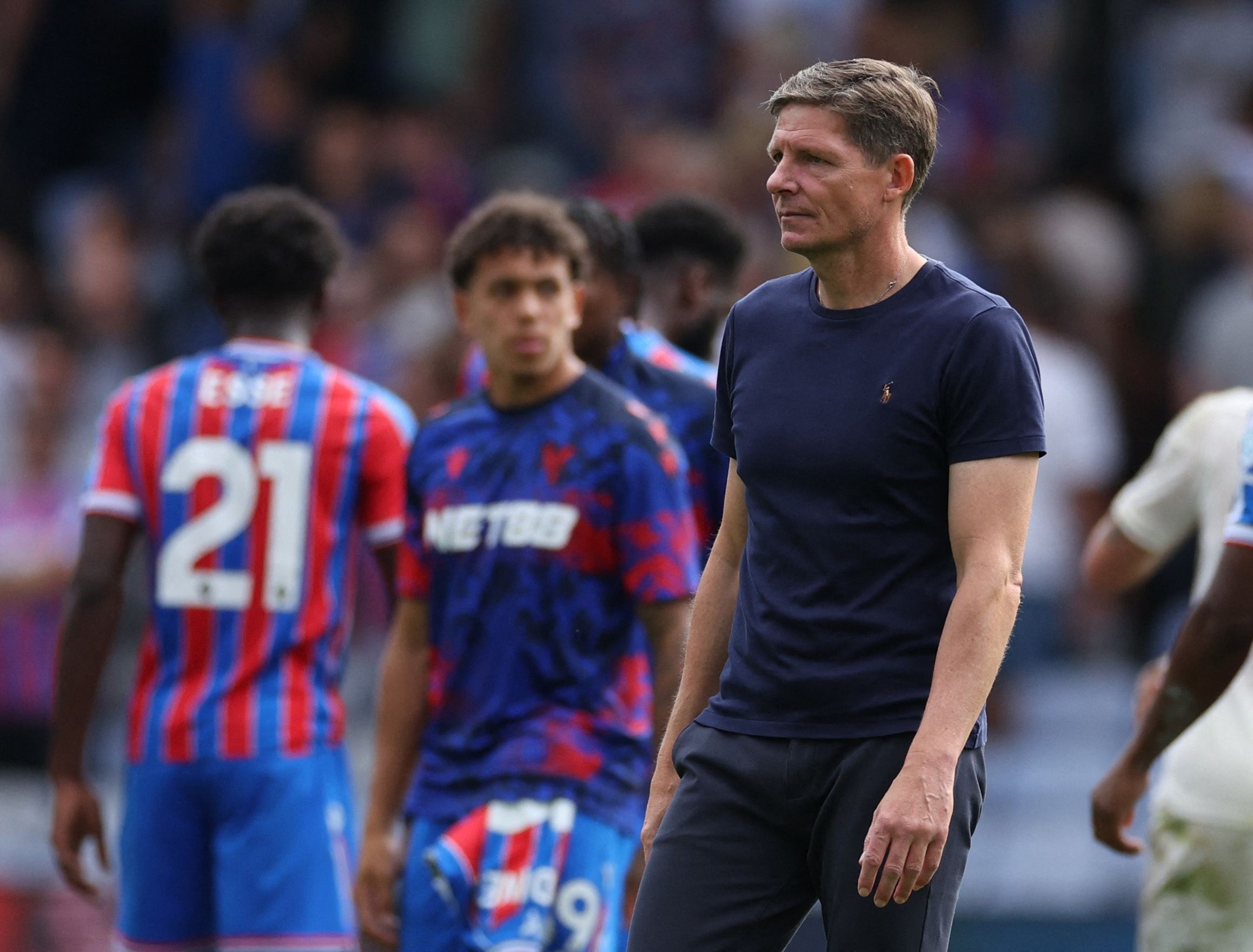 Glasner holte einen Punkt gegen Nottingham, wirkte damit nicht restlos zufrieden.