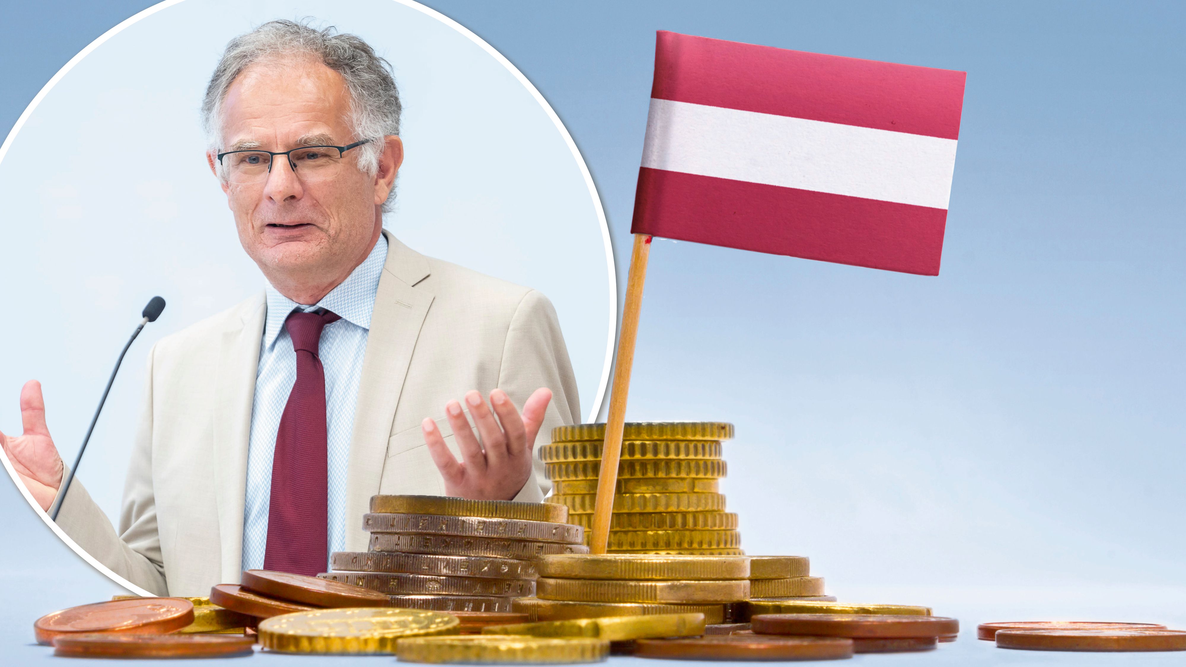 Finanzminister Markus Marterbauer (SPÖ) ist zuversichtlich: 