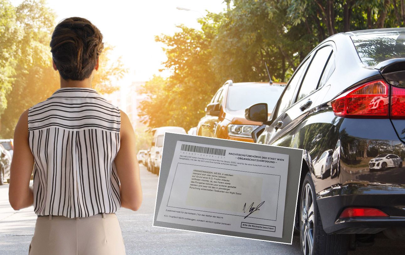 Sivia T. fand die Werbung in der Windschutzscheibe ihres Autos (Symbolbilder).