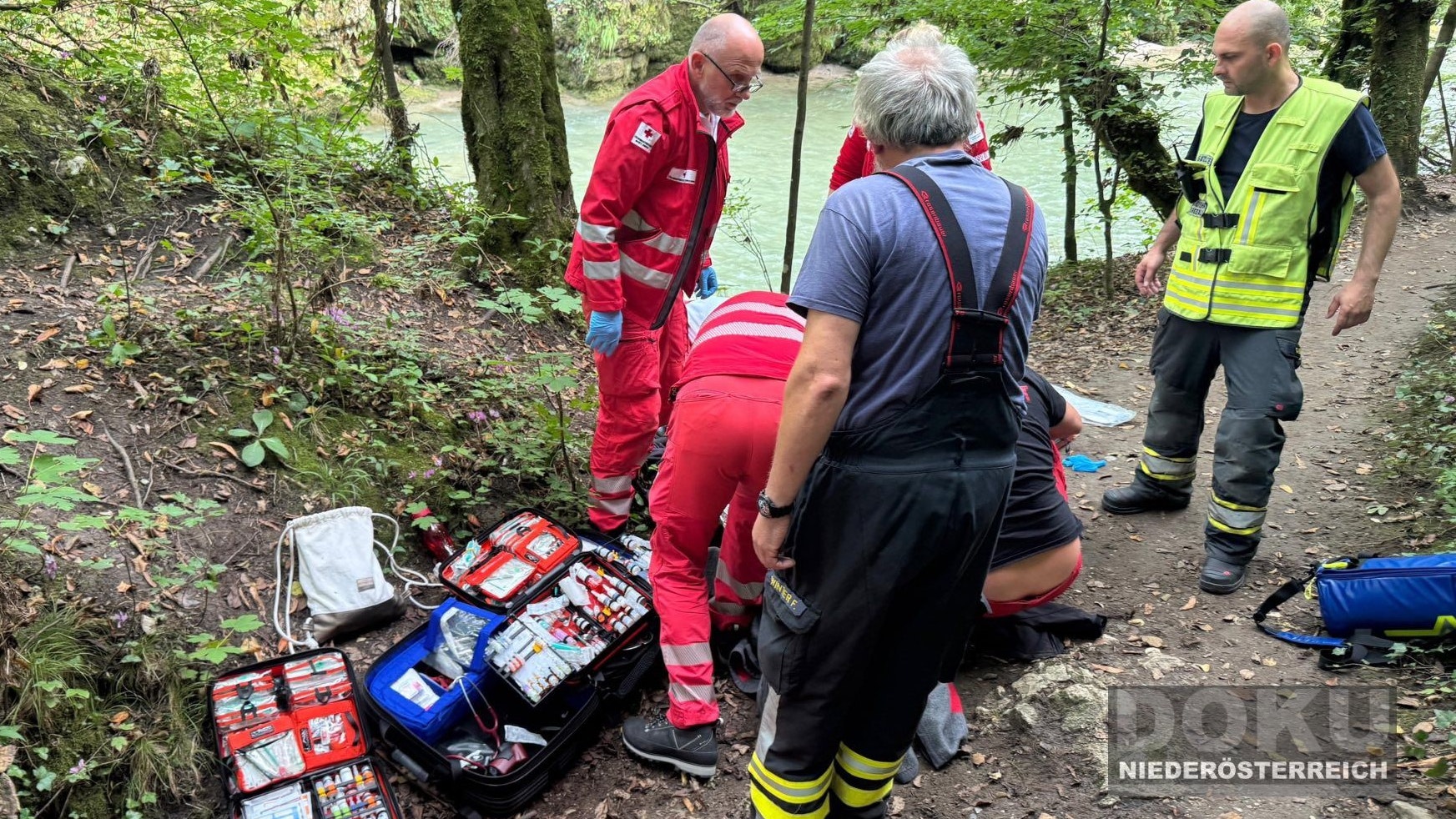 Heute.at - Drama in Erlaufschlucht: Hilfe kam nur schwer durch