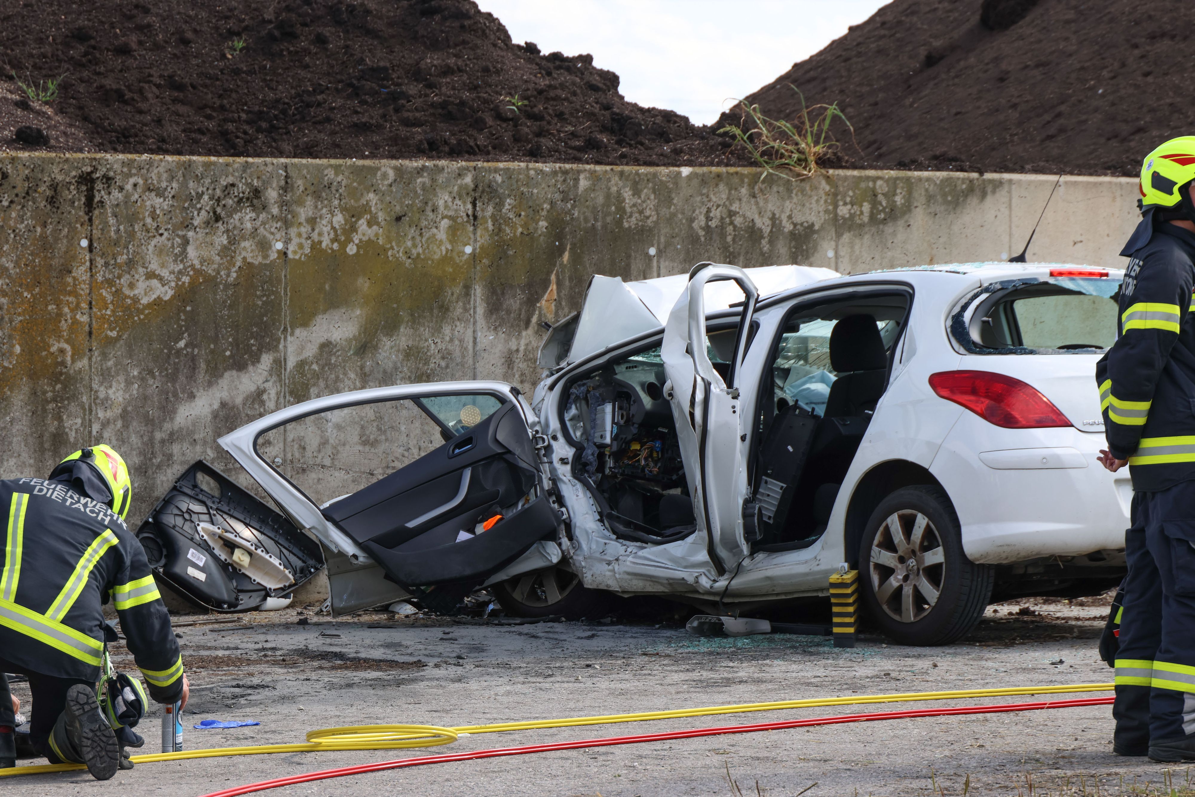 Tödlicher Verkehrsunfall in Dietach.