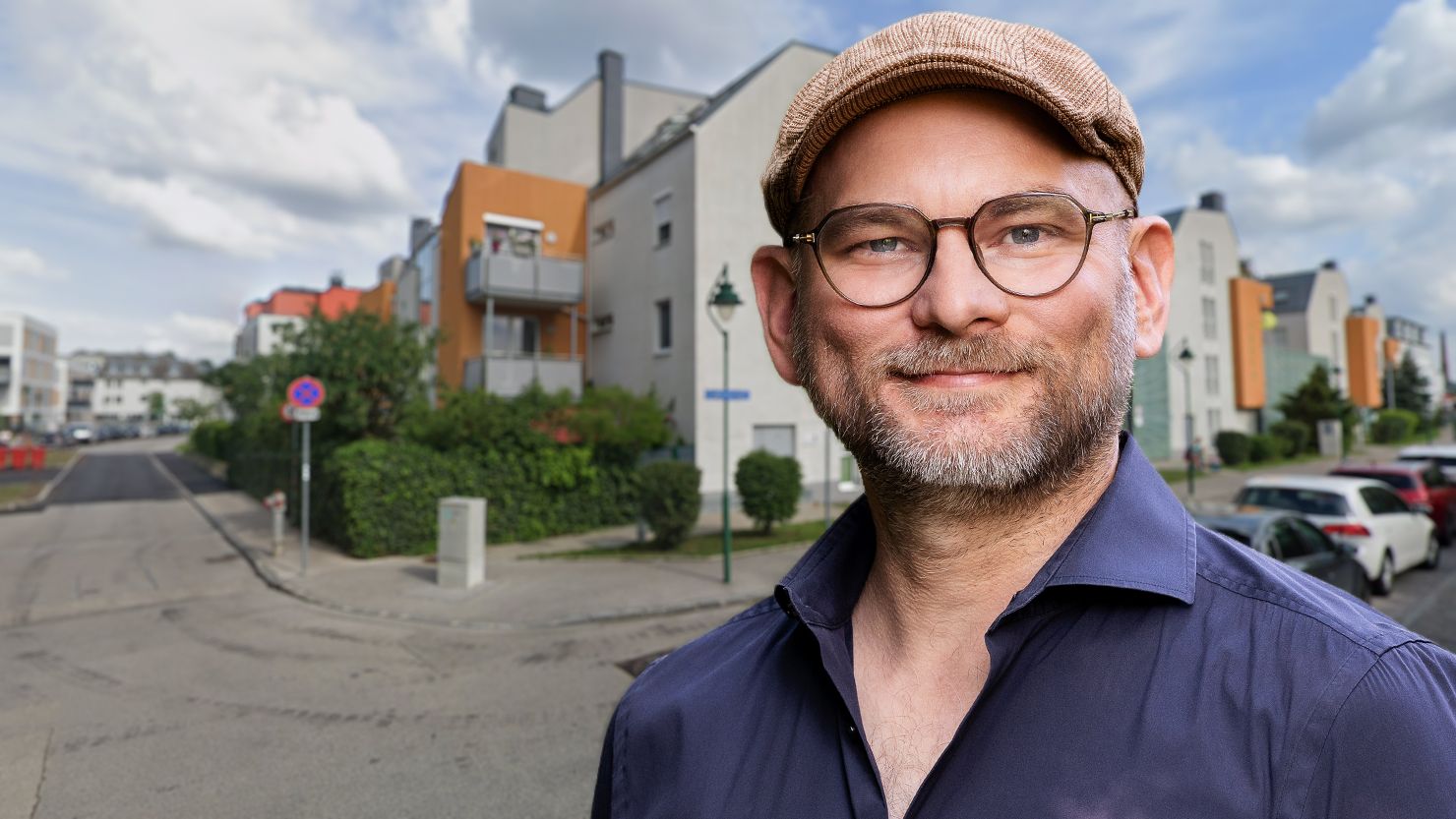 Vizebürgermeister Praschak verteidigt die neue Einbahn in Mödling.