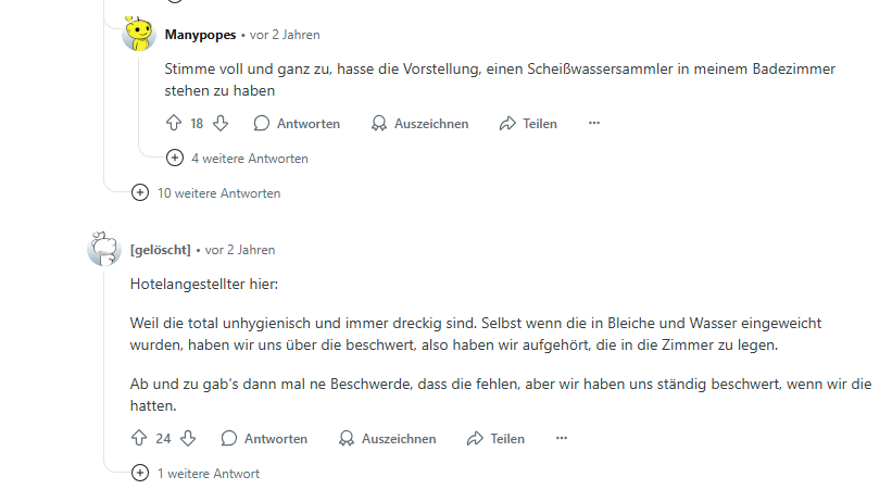 Auf Reddit erklärt ein Hotelangestellter die Situation.