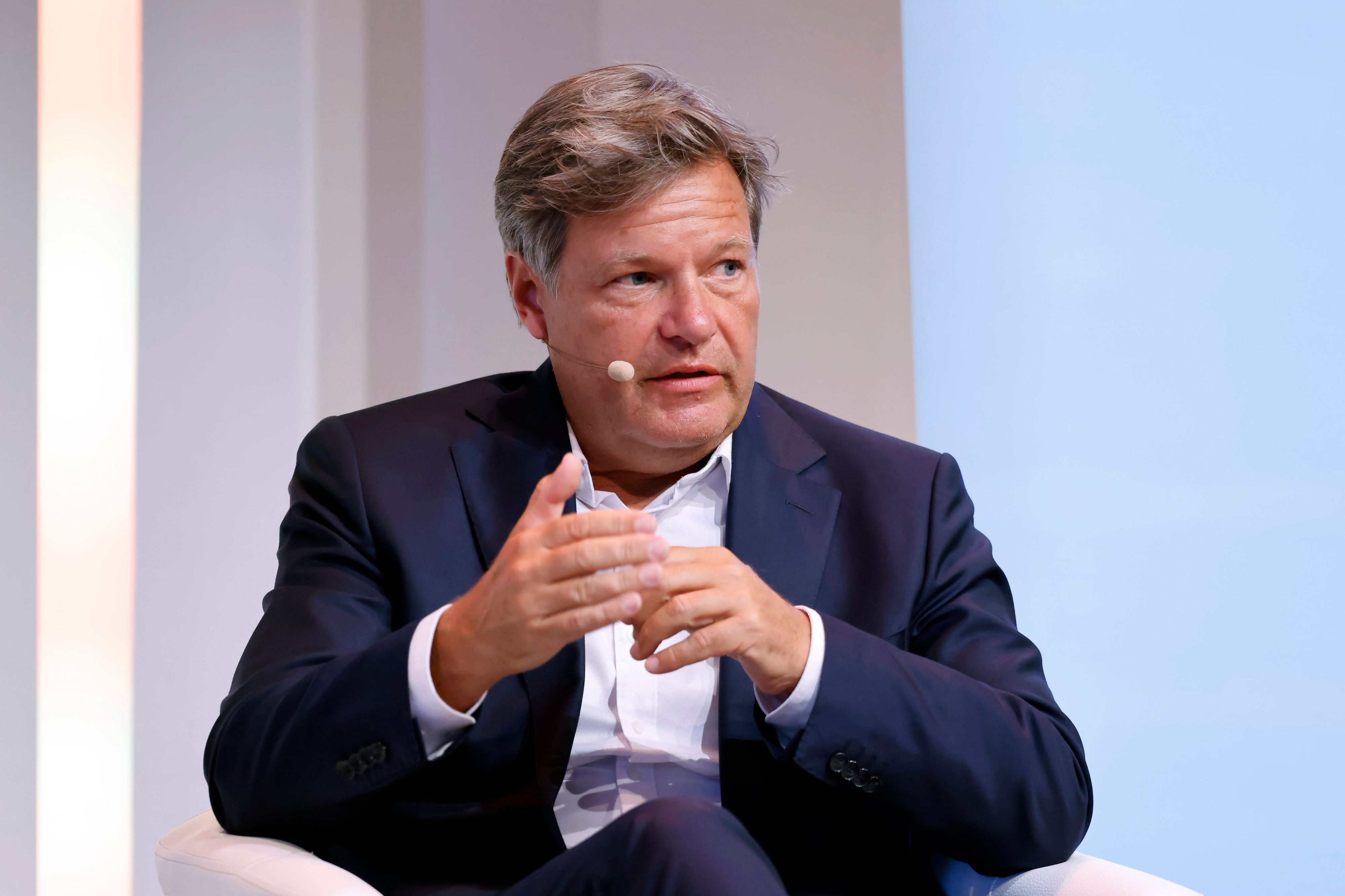 Robert Habeck wird den deutschen Bundestag verlassen. 