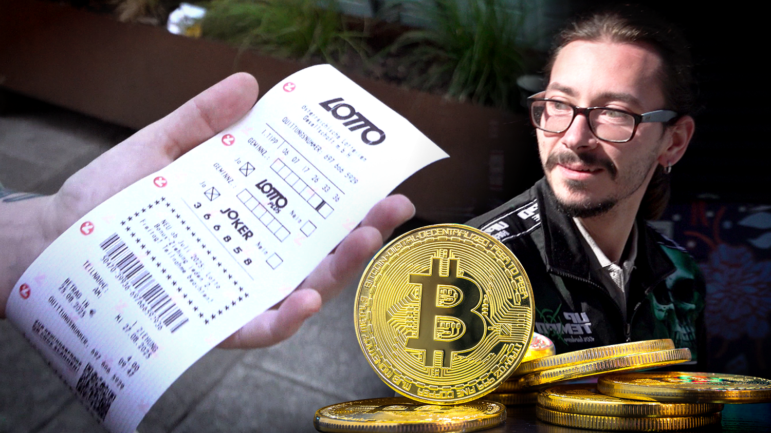 Ich würde in Bitcoin investieren – Marcel (Name geändert) würde versuchen, das Geld zu vermehren