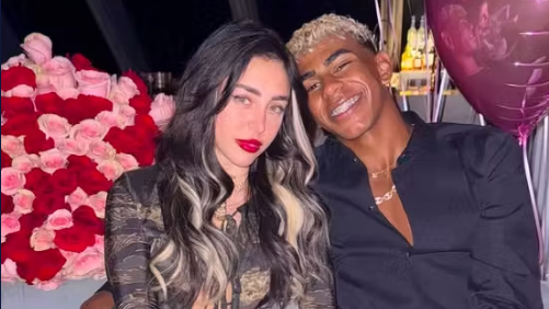 Lamine Yamal und Freundin Nicki Nicole.