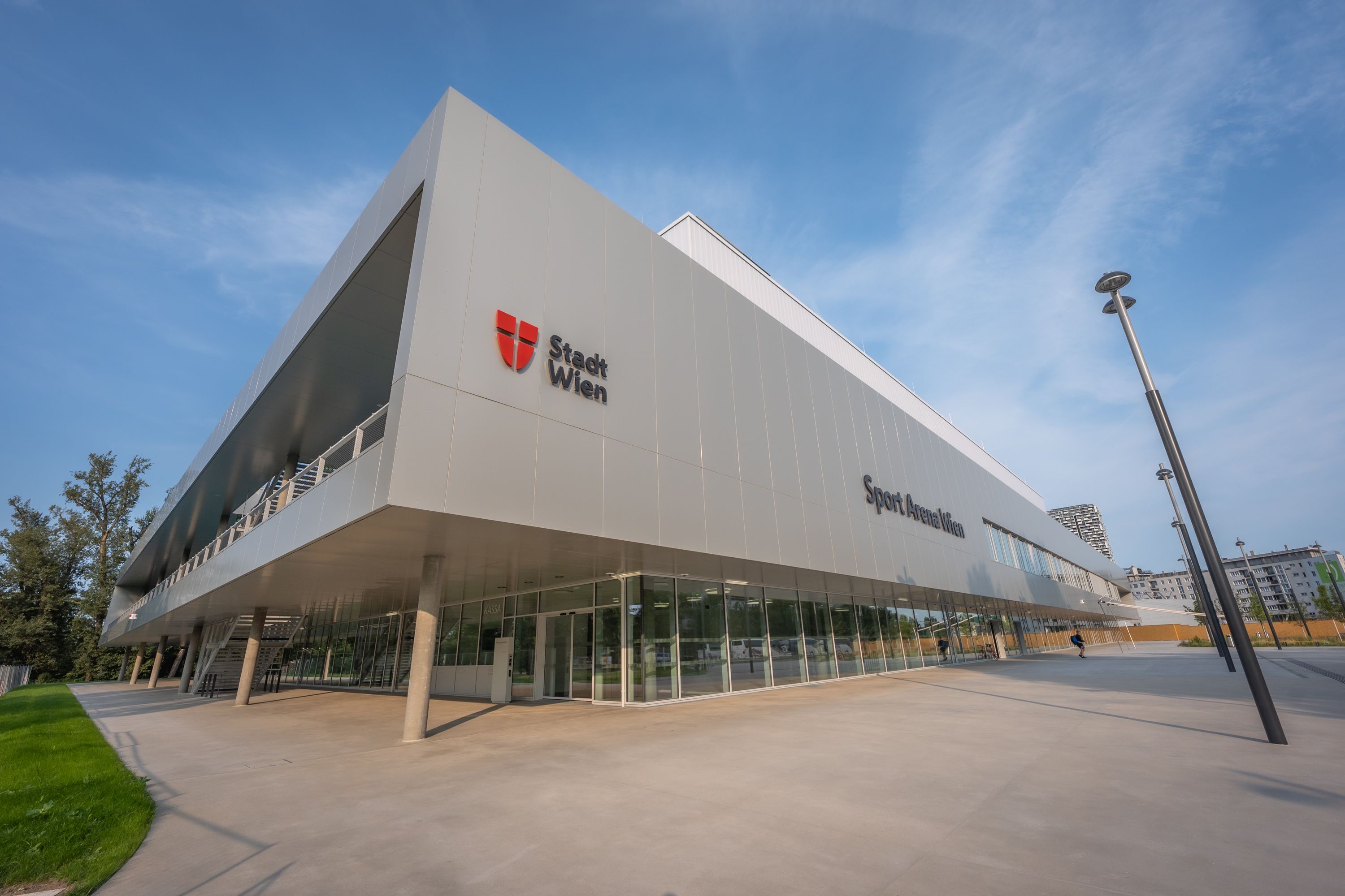 Die neue Sport Arena Wien in der Leopoldstadt