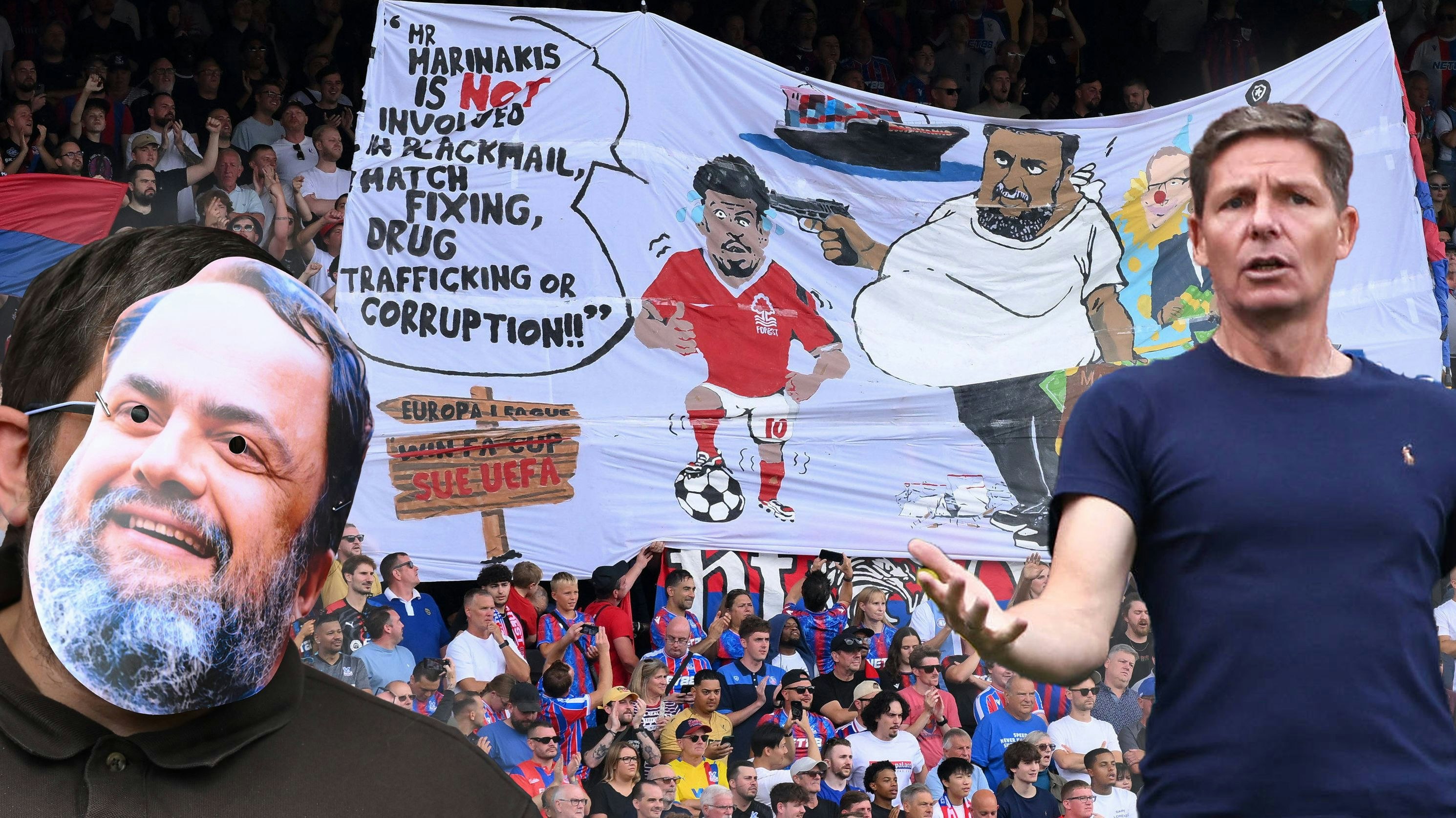 Heute.at - Ermittlung gegen Glasner-Fans – dieses Plakat ist Grund