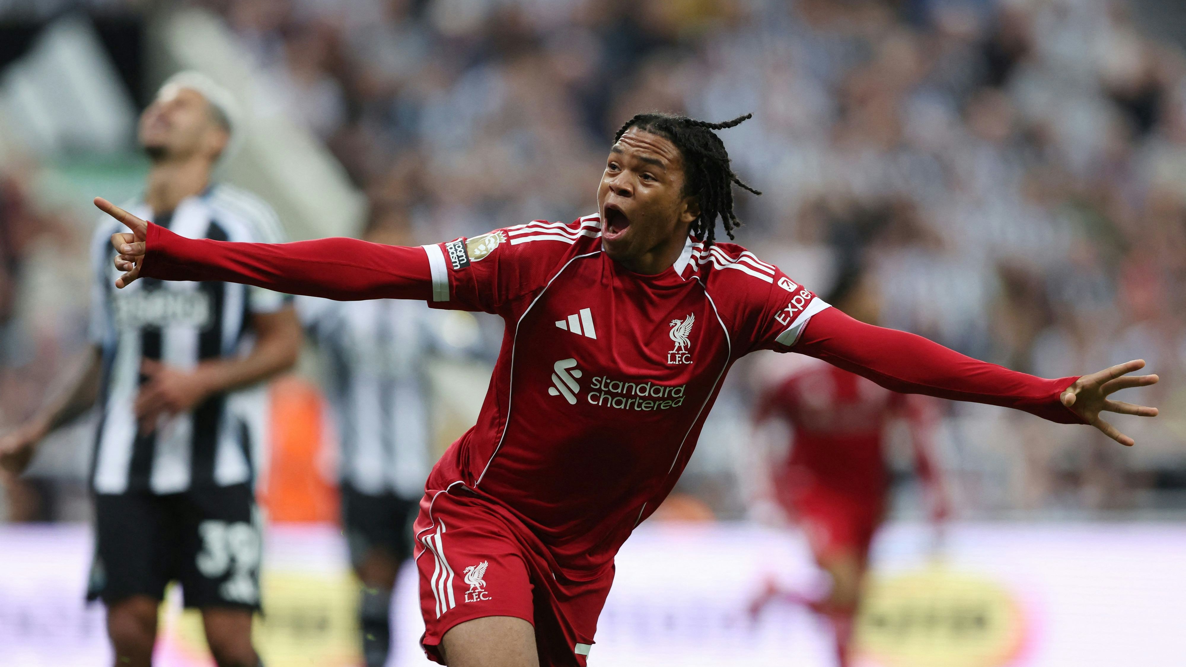 Rio Ngumoha schafft die Liverpool-Sensation.