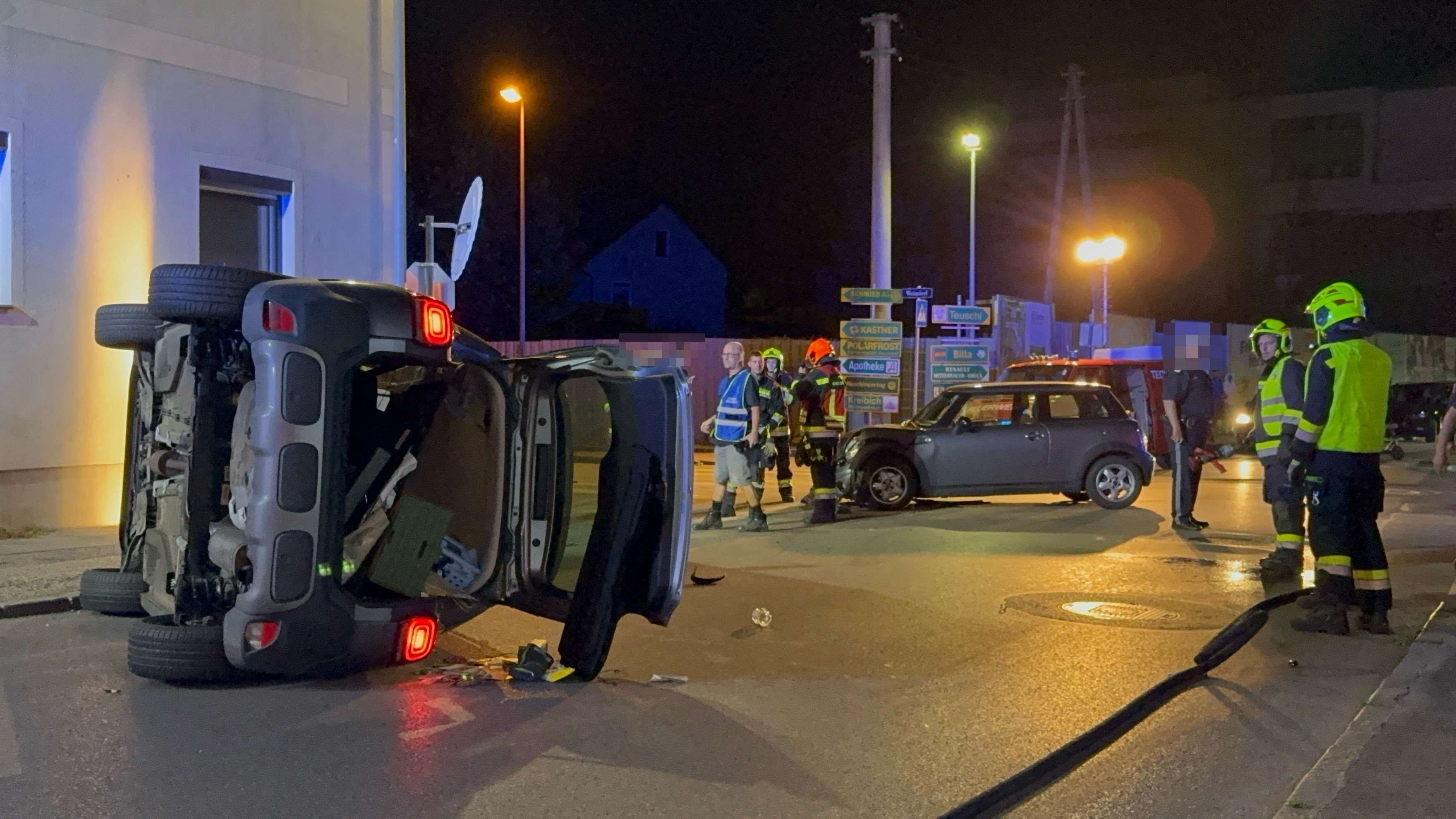 Die Einsatzkräfte waren rasch vor Ort.