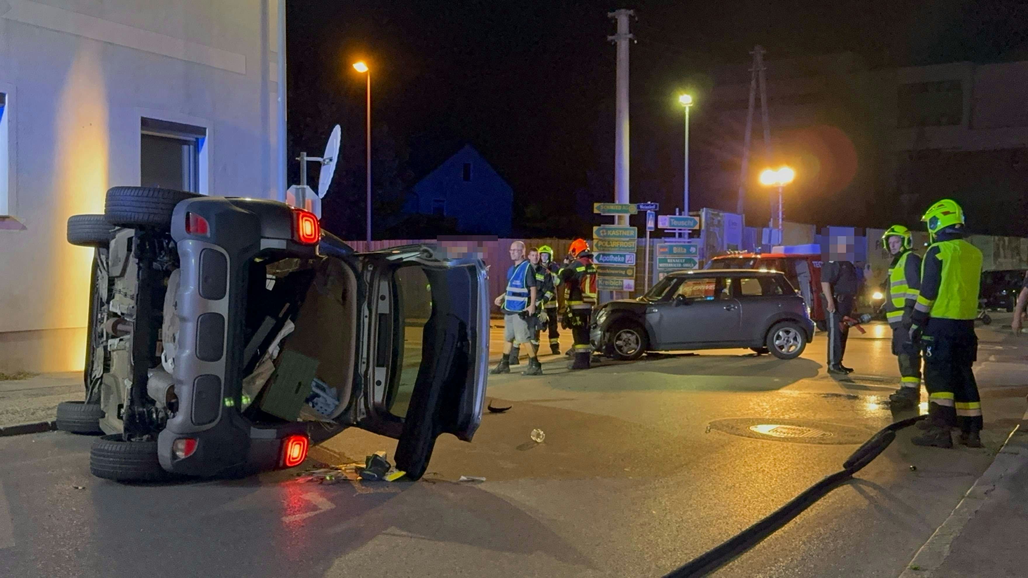 Die Einsatzkräfte waren rasch vor Ort.
