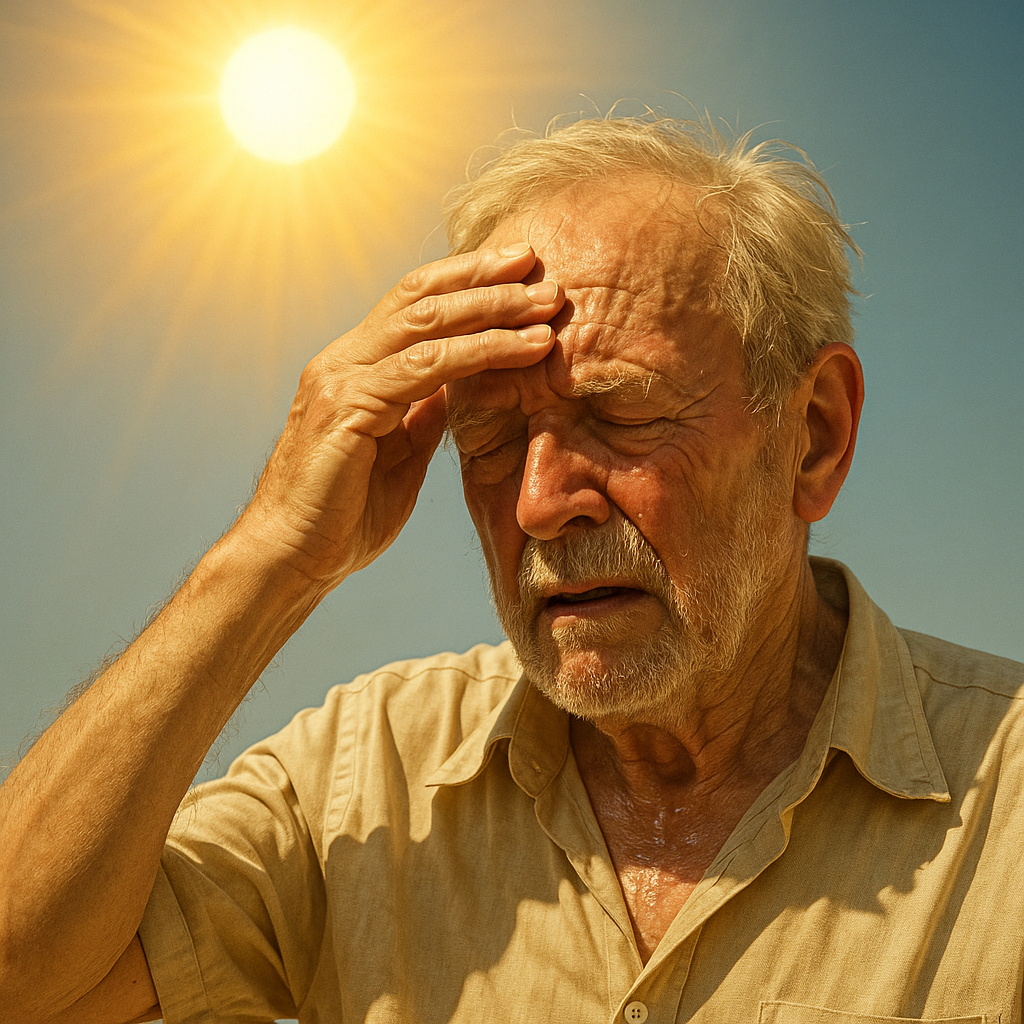 Wer regelmäßig extremer Hitze ausgesetzt ist, altert schneller.