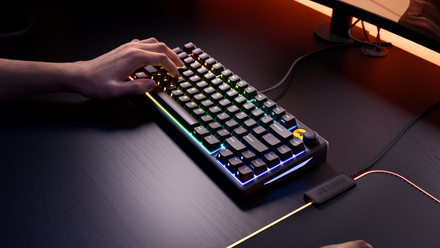 Heute.at - Glorious GMBK 75% – Drei-Viertel-Tastatur im Test