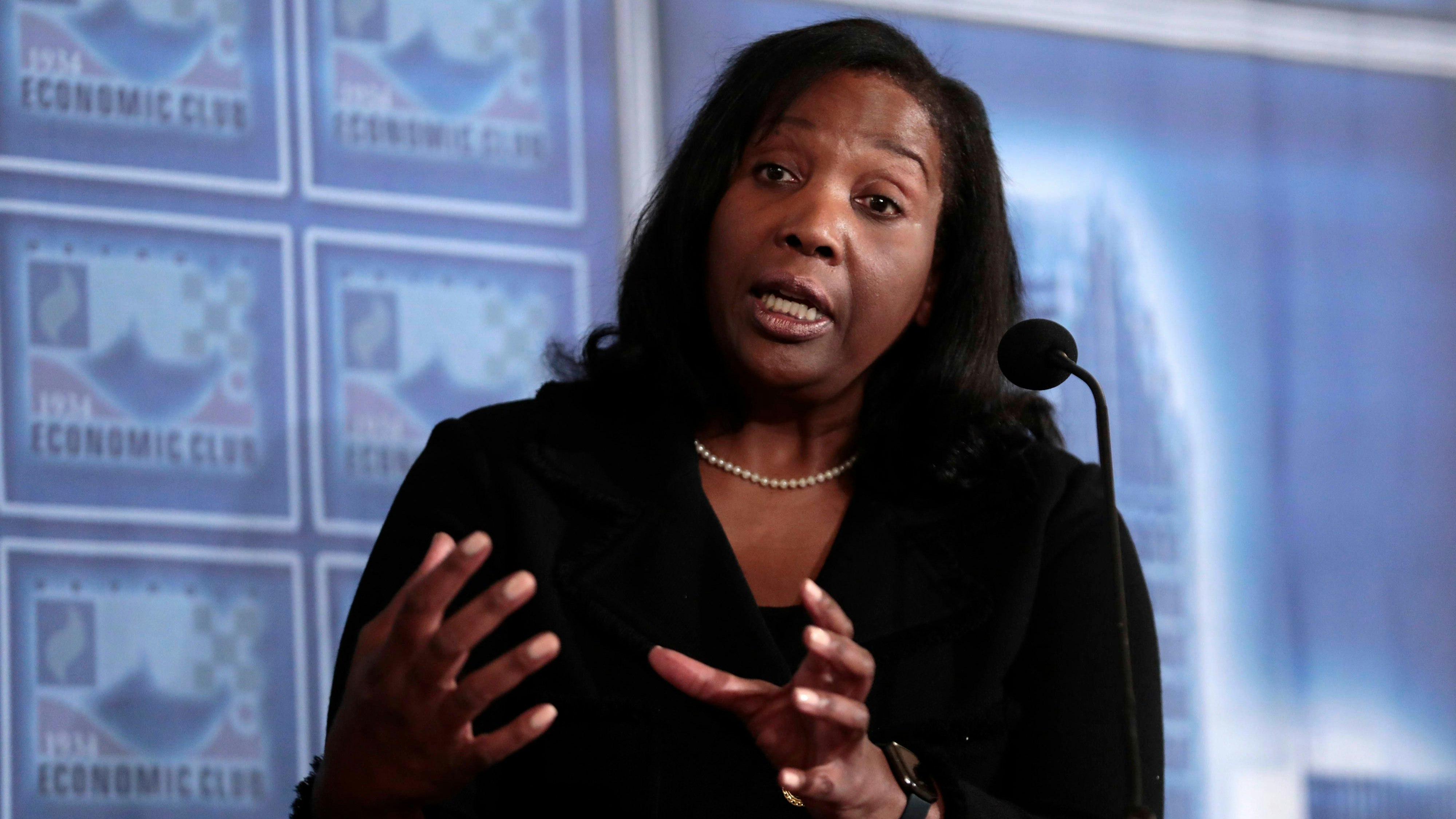 Mit sofortiger Wirkung von Trump aus ihrem Amt im Vorstand entlassen: Fed-Gouverneurin Lisa Cook. (Archivbild)