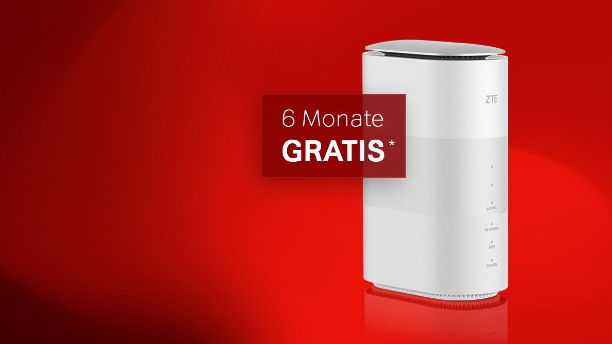 Der A1 5G Cube jetzt 6 Monate gratis.