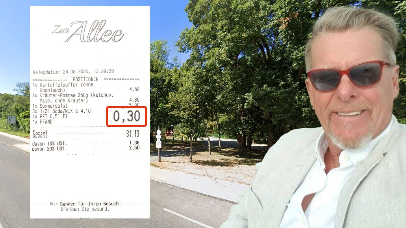 Heute.at - Wiener wundert sich – Beisl verlangt 30 Cent Pfand
