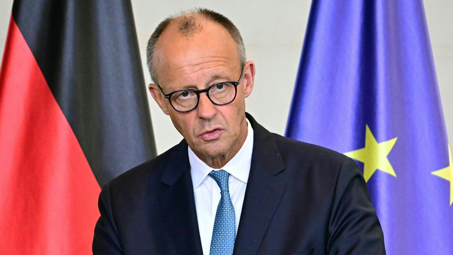 Der deutsche Bundeskanzler Merz lehnt die Anerkennung eines palästinensischen Staates ab.