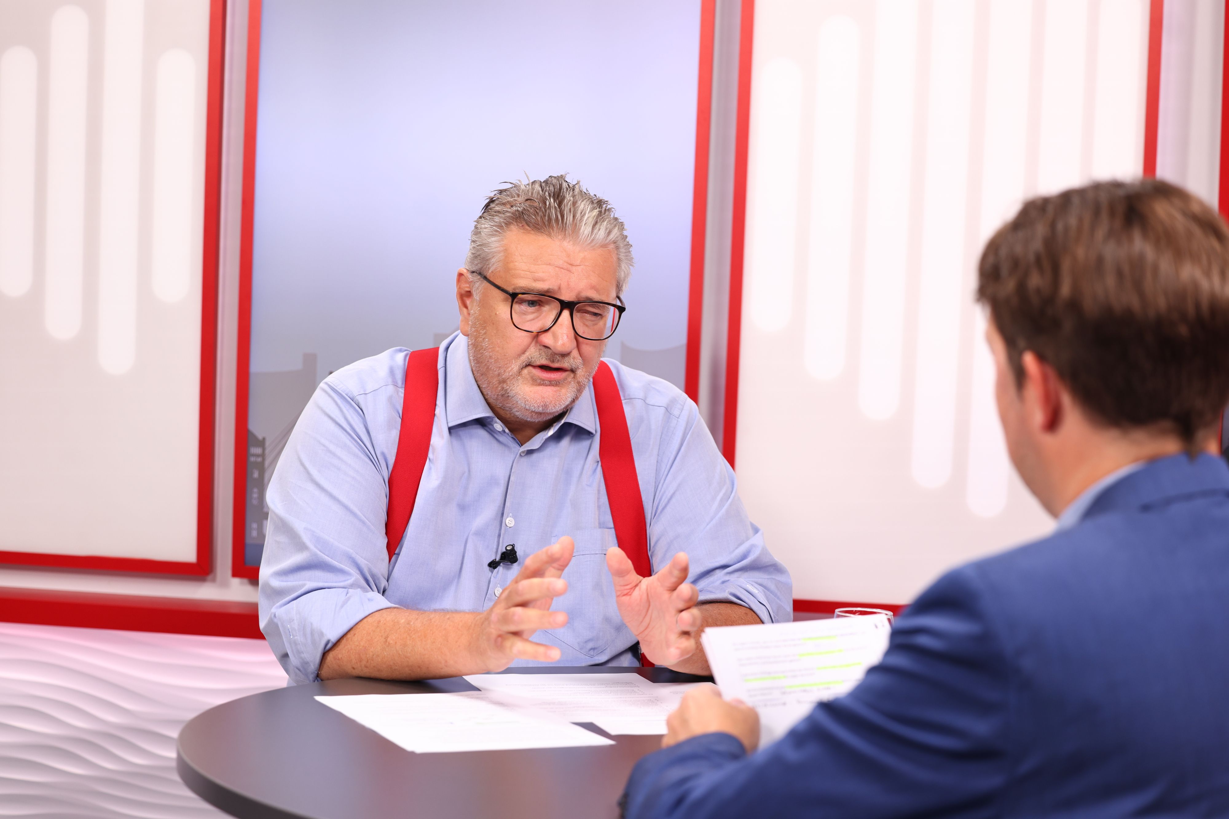 Sozialstadtrat Peter Hacker (SP) im Interview mit 