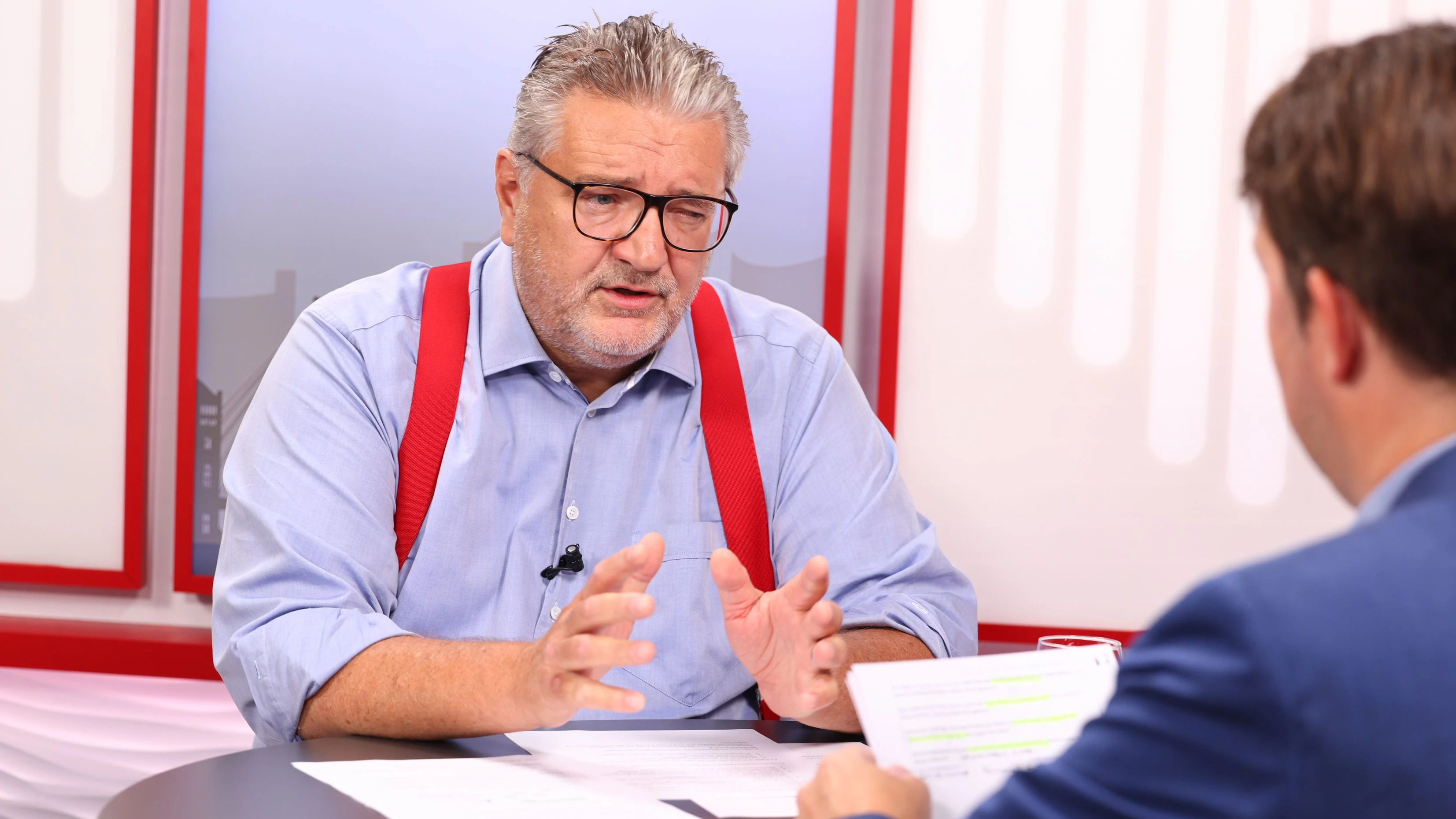 Sozialstadtrat Peter Hacker (SP) im Interview mit "Heute". 