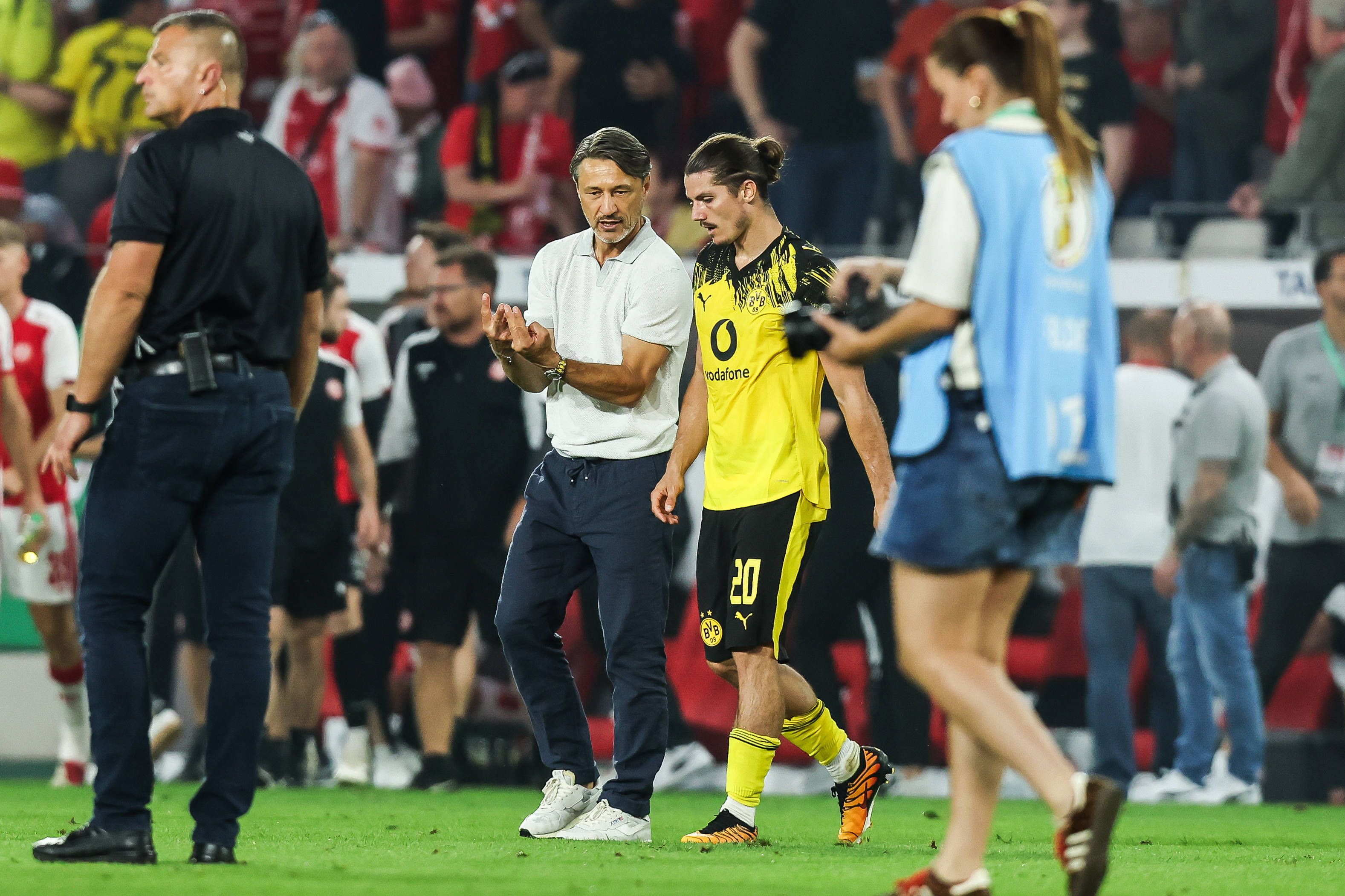 Niko Kovac und Marcel Sabitzer.
