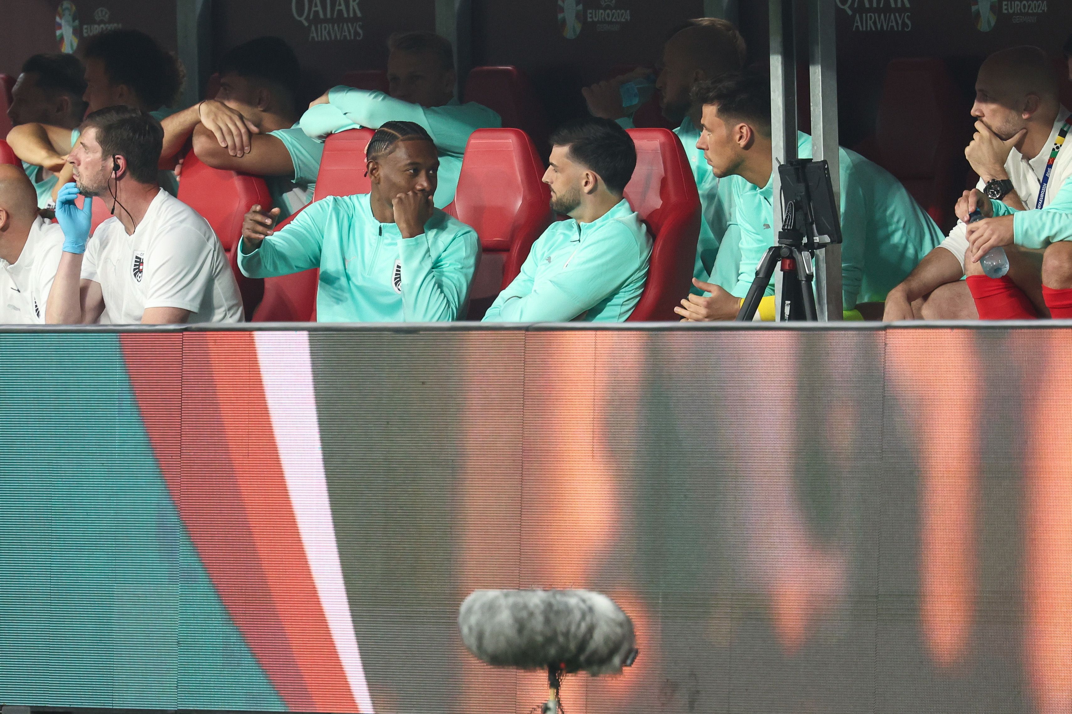 David Alaba im Gespräch mit Florian Grillitsch.