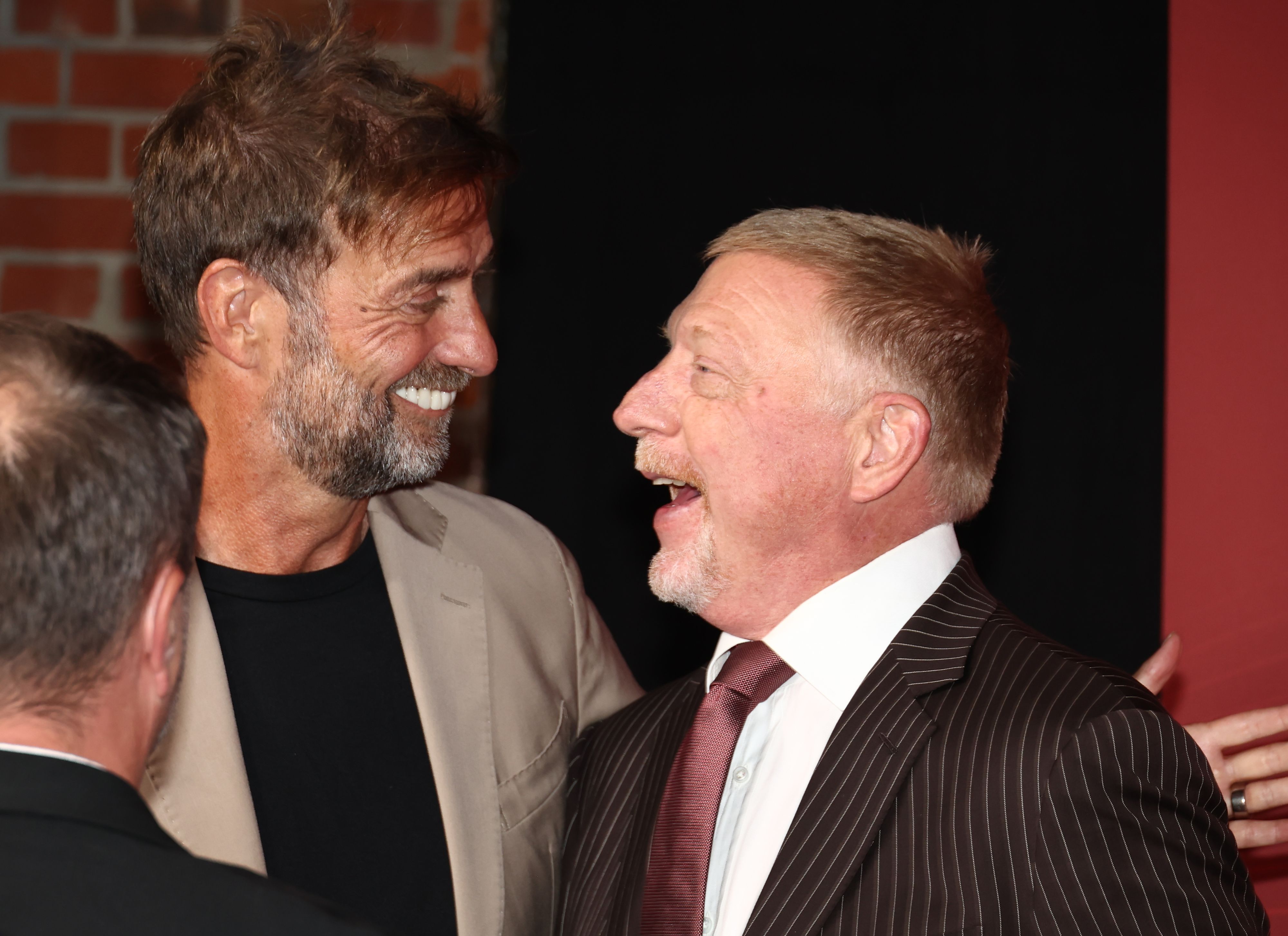 Jürgen Klopp hielt eine Laudatio auf Boris Becker.