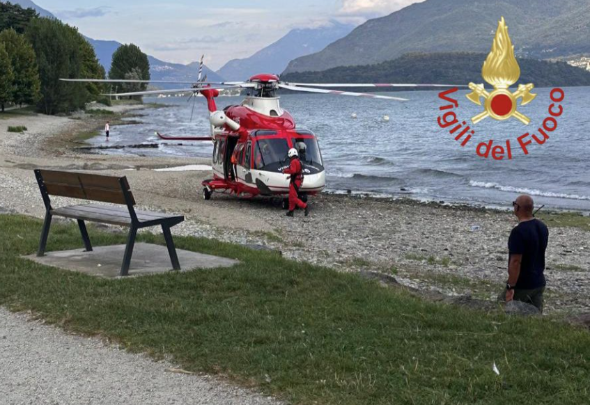 Der vermisste Deutsche rettete seine Kinder aus dem See, wurde aber von den Strömungen mitgerissen. Eine großangelegte Suchaktion ist seit Montag im Einsatz.