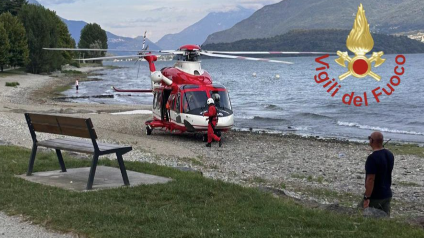 Der vermisste Deutsche rettete seine Kinder aus dem See, wurde aber von den Strömungen mitgerissen.