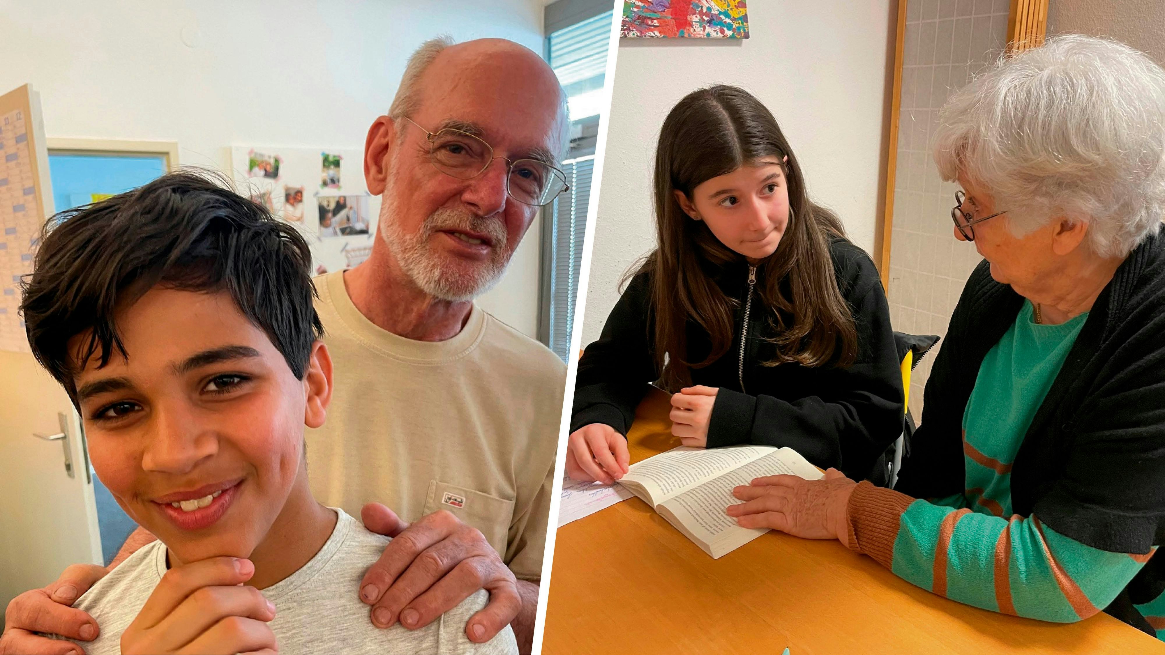 Heute.at - Nehme es in die Hand: Ersatz-Opa hilft beim Lernen