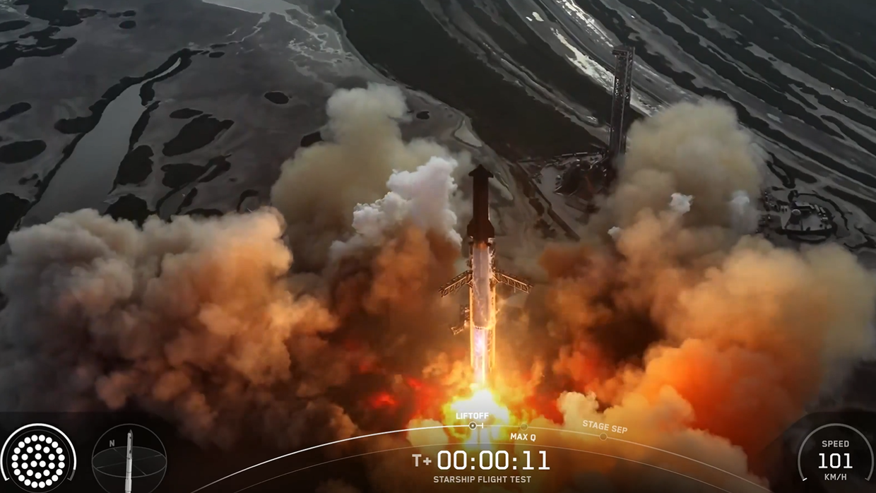 Elon Musks "Starship" hat am 26. August 2025 seinen zehnten Testflug erfolgreich absolviert. Das Ereignis in Bildern zum Durchklicken >>