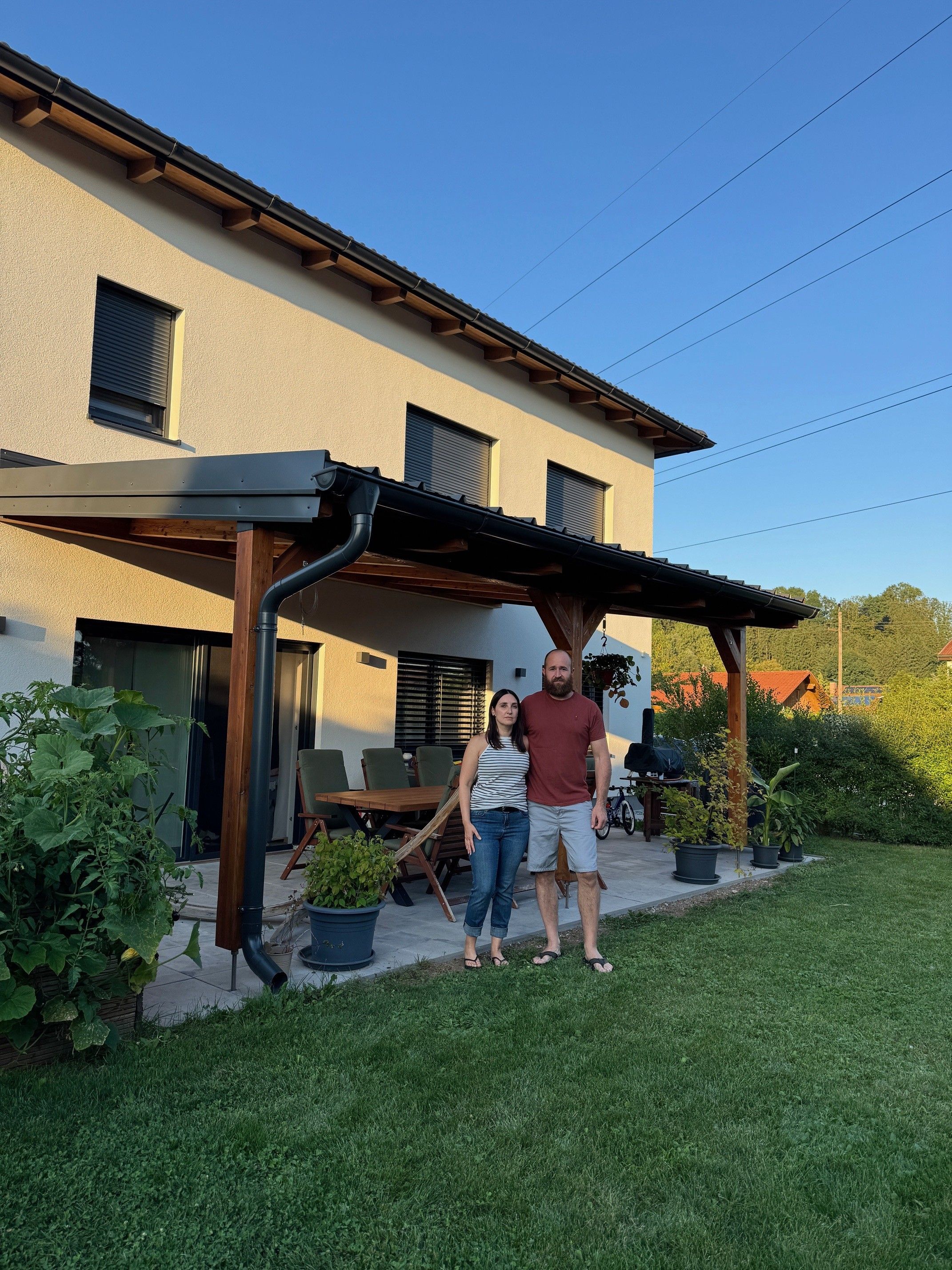 Christian B. und seine Frau fürchten um ihr erst vor wenigen Jahren gebautes Eigenheim.