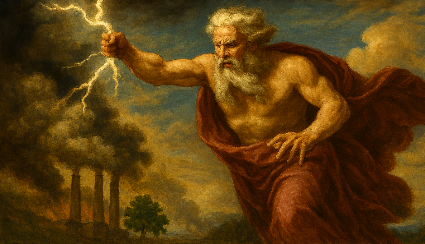 Heute.at - Hitze, Dürren – Jetzt kämpft sogar Gott für Klimaschutz