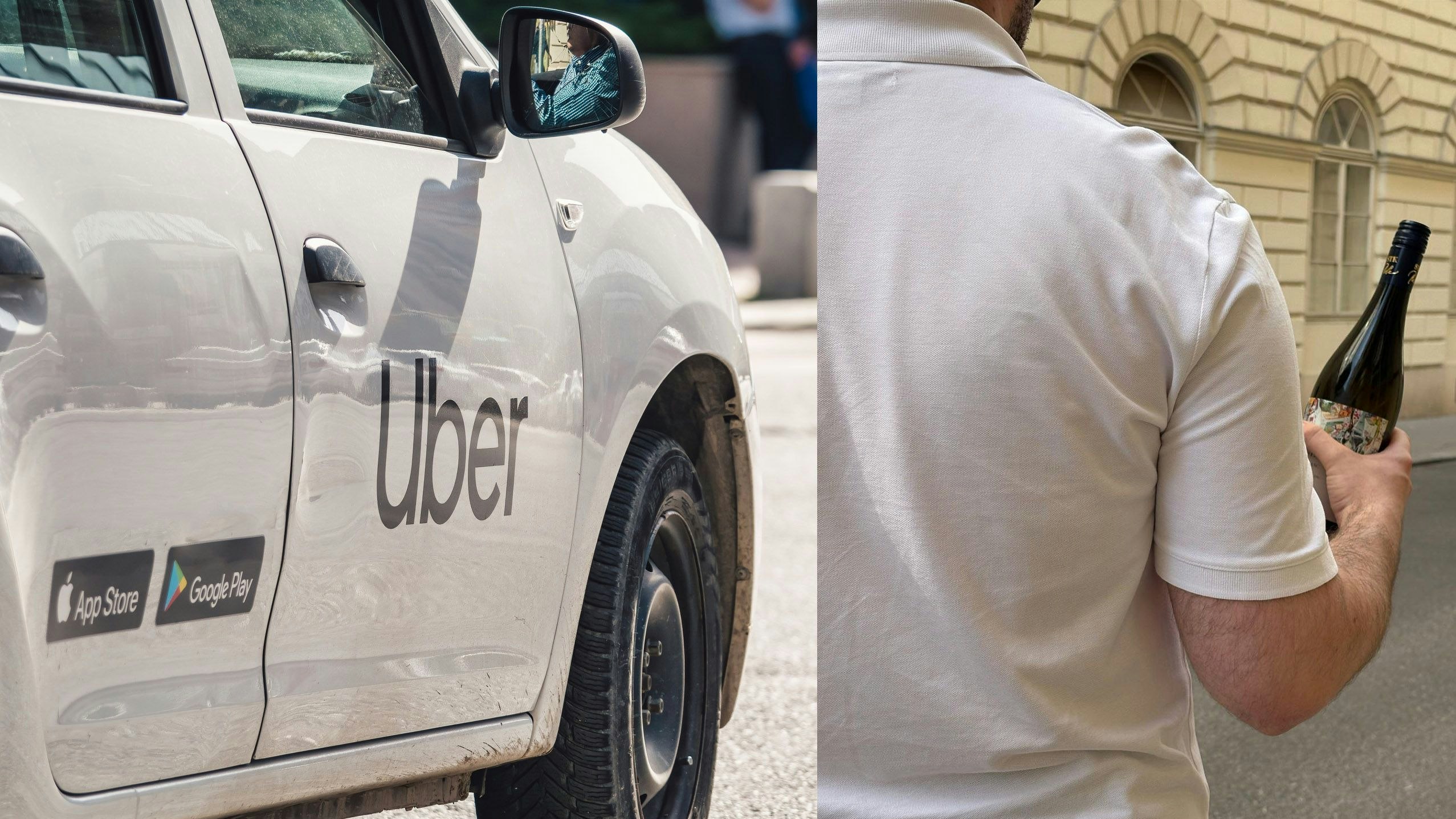 Heute.at - Wegen Weinflasche! Uber-Lenker lässt Wiener stehen